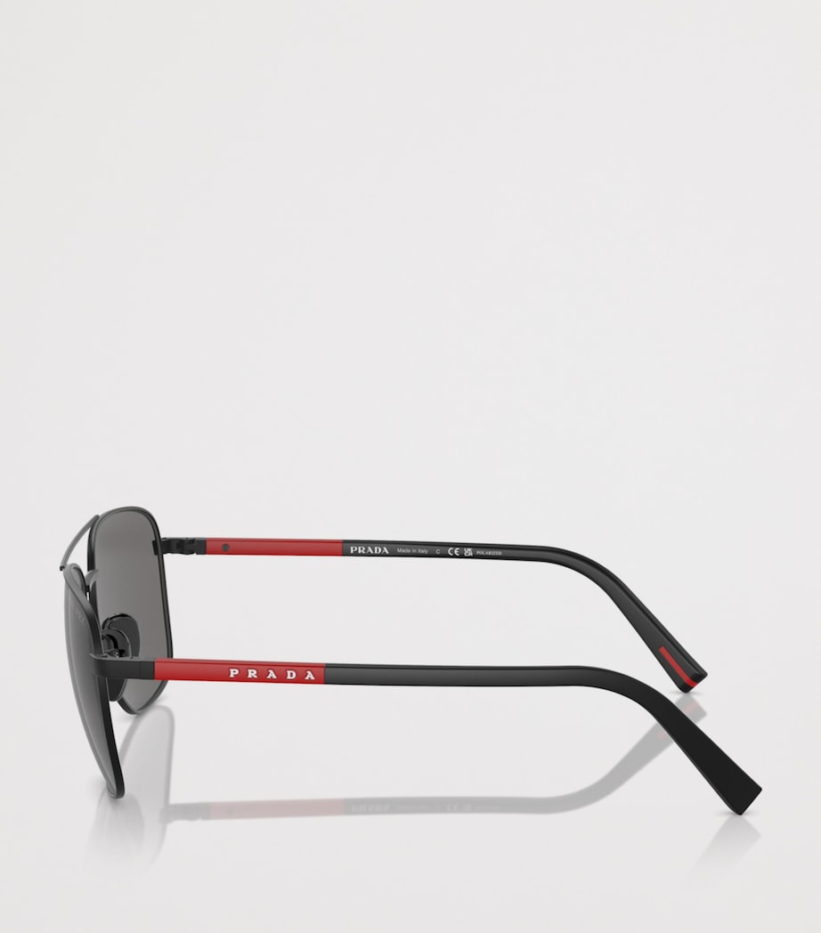 Prada Linea Rossa Metal 54ZS Sunglasses Image 3