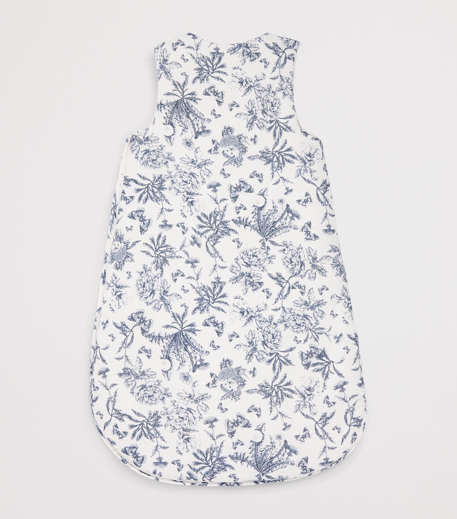 Cotton Toile de Jouy Sleeping Bag 04MARINE Image 2