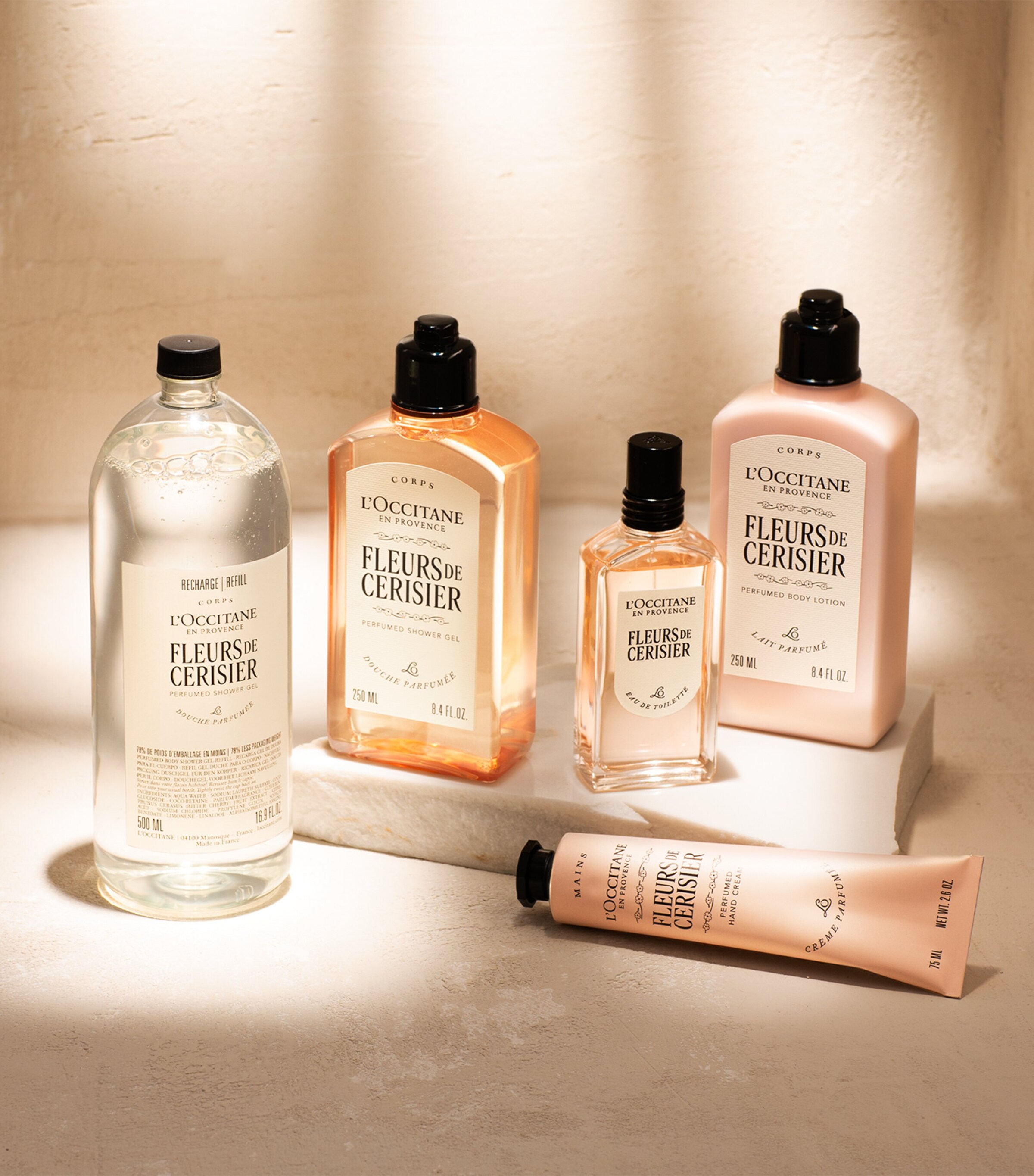 L'Occitane Fleurs de Cerisier Shower Gel (250ml) Image 4