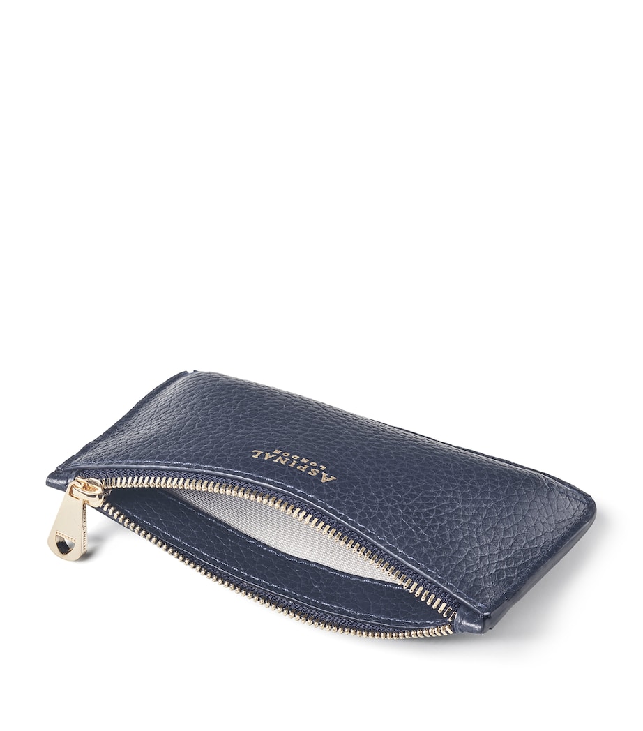 Leather Ella Card Holder NAVY Image 3