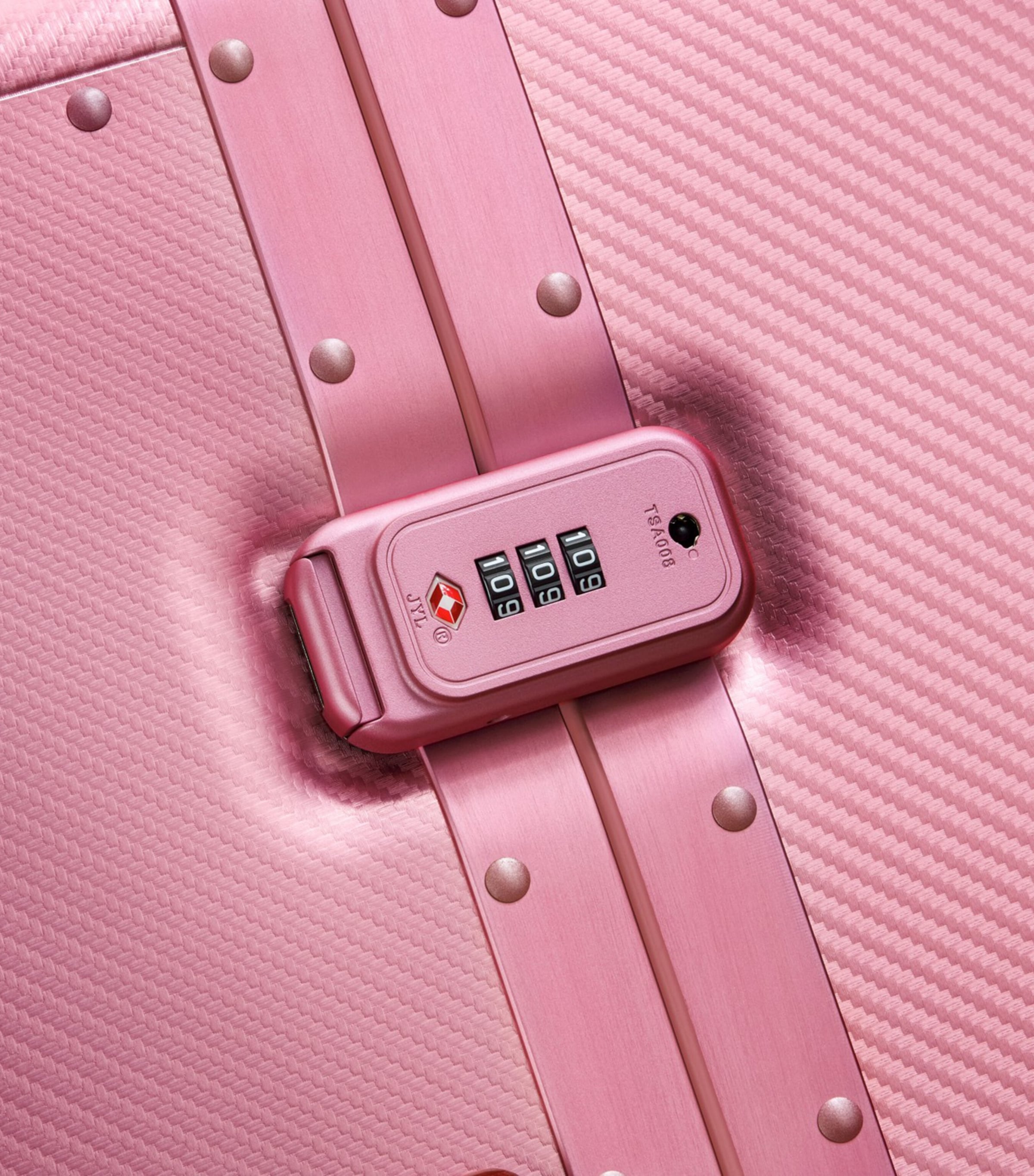 Delsey Alur Spinner Suitcase (76cm) Pink Image 9