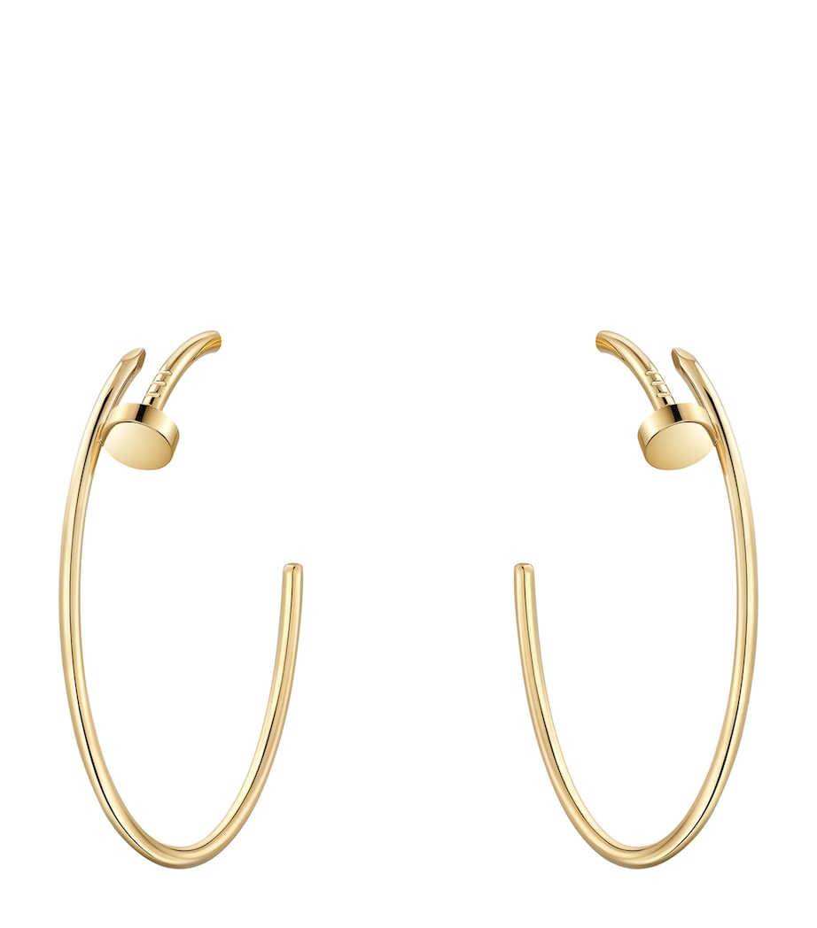 Cartier Yellow Gold Juste un Clou Hoop Earrings Yellow Gold Image 1