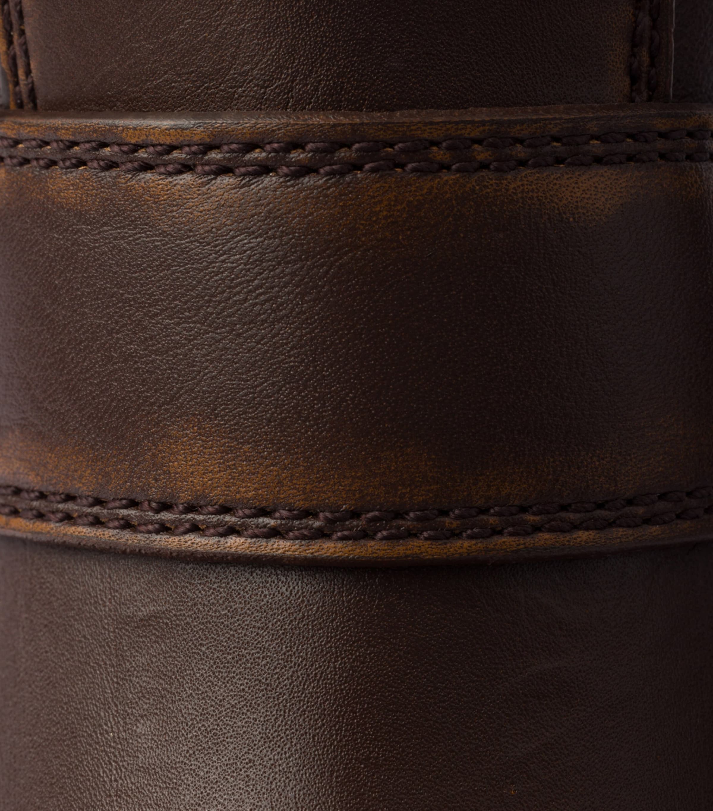 Leather Biker Boots F0324 Image 5