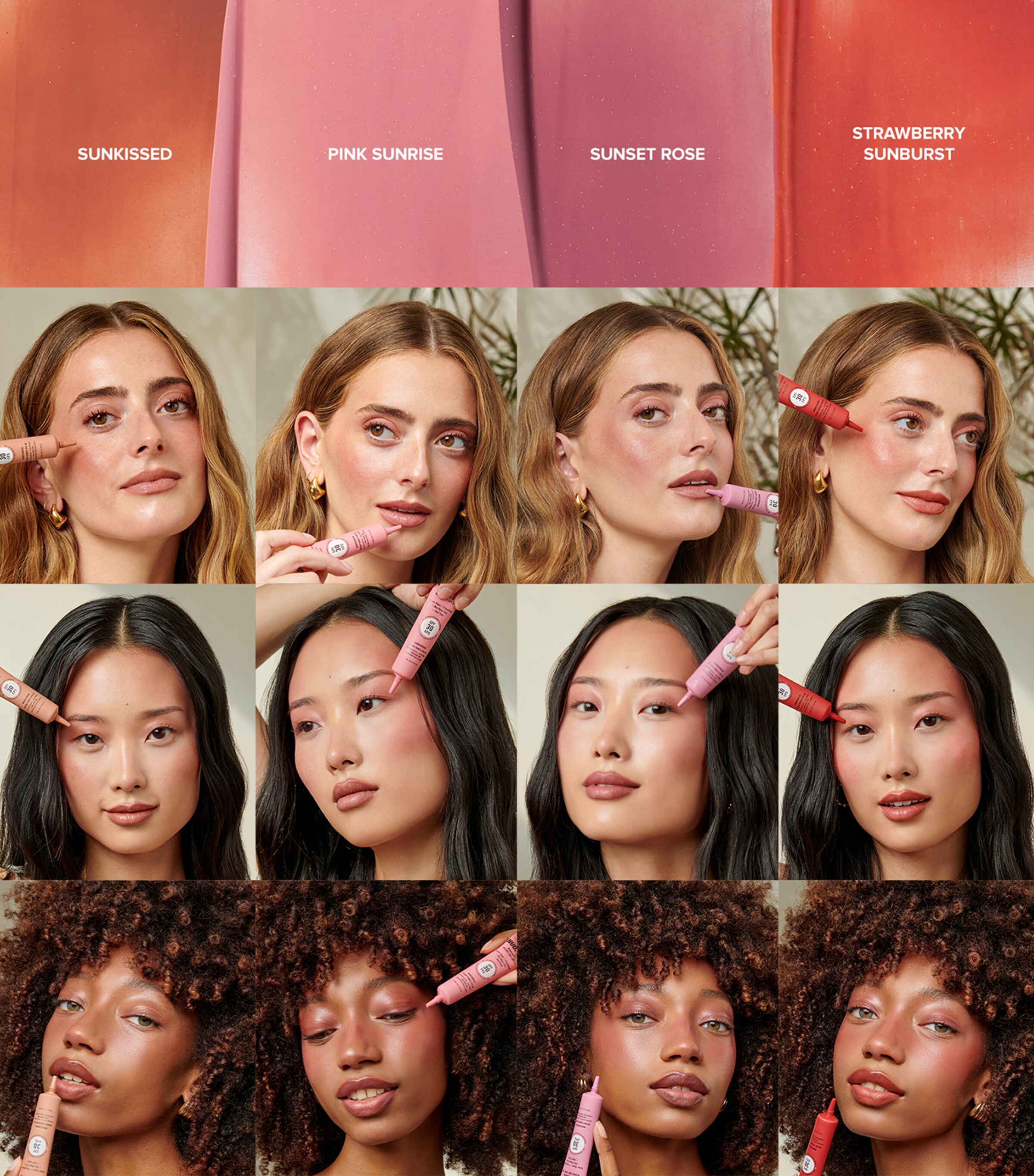 NUDESTIX Nudescreen Blush Tint SPF 30 Strawberry Sunburst Image 2