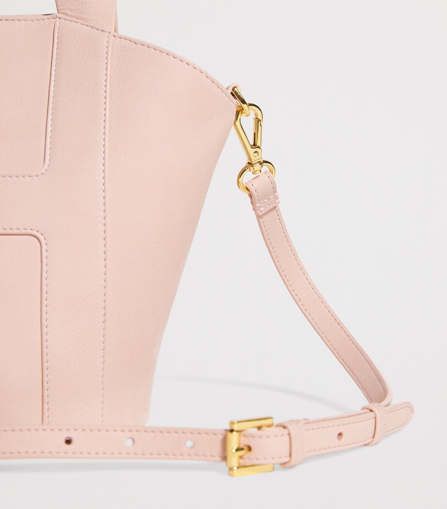 Grab Suede Tote Bag PINK Image 6