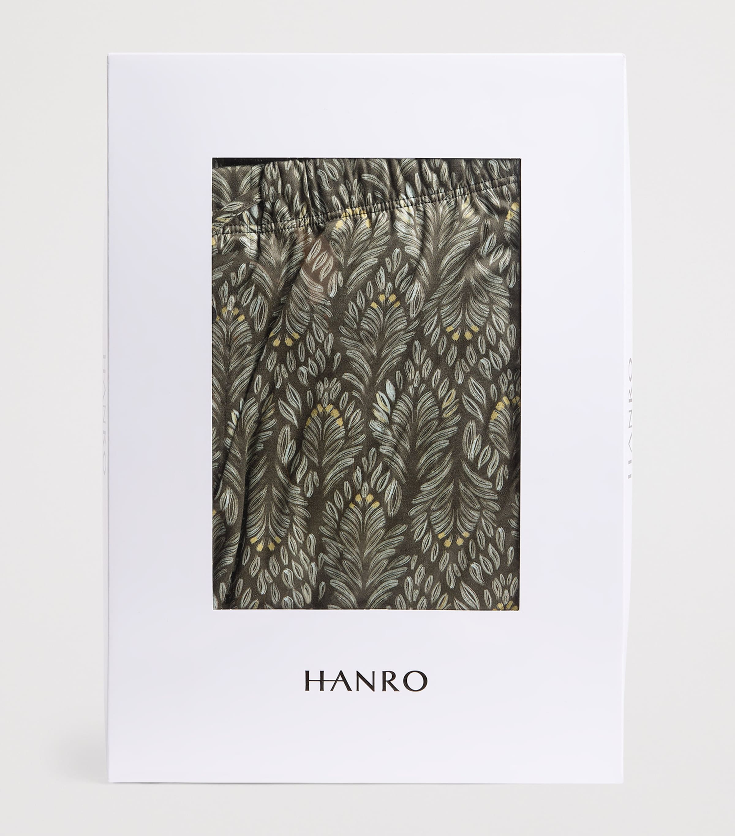 Cotton Night & Day Lounge Trousers 3034 LICHEN PATTERN Image 6