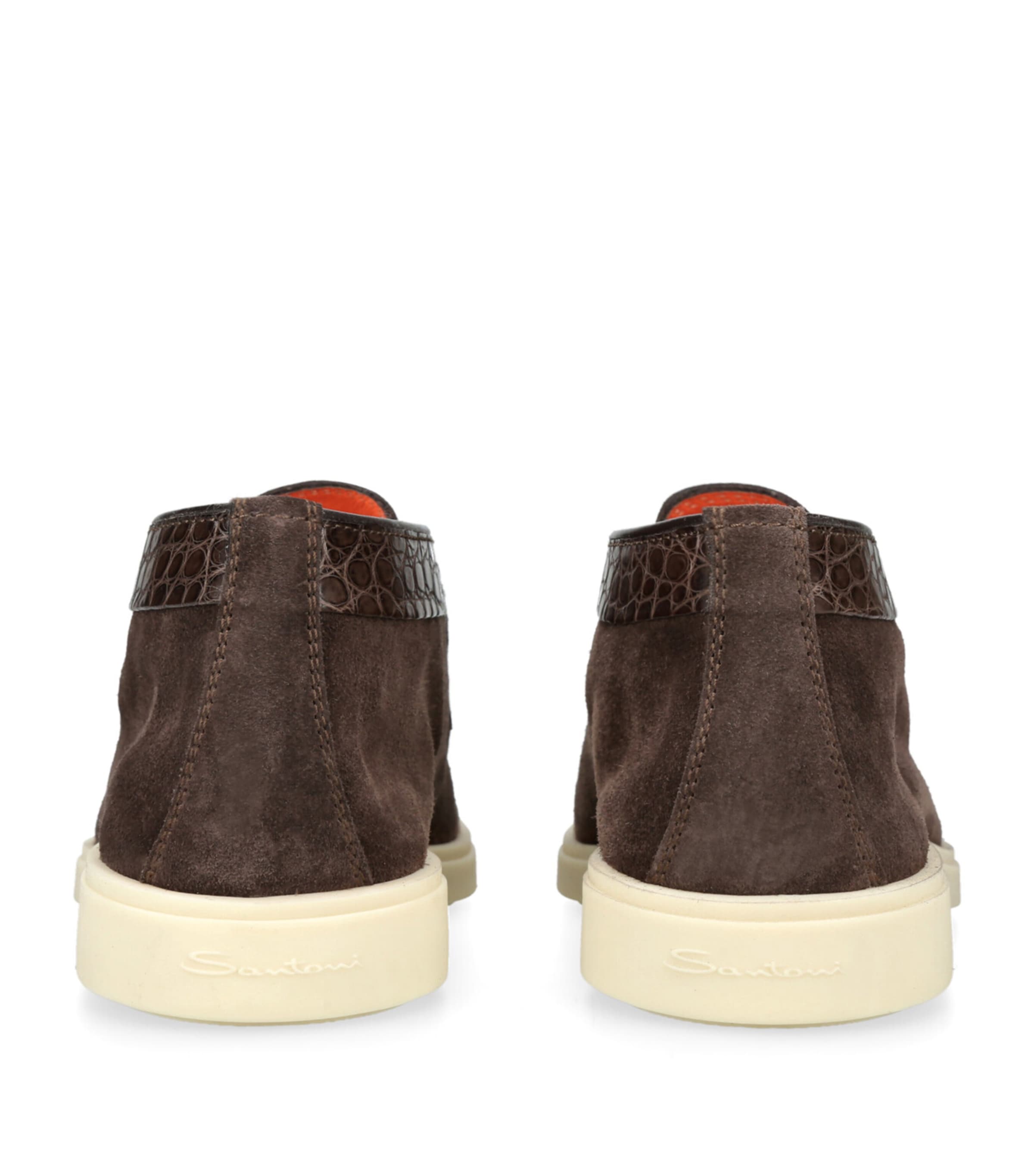 Suede Detroit Slip-On Sneakers DARK BROWN Image 2
