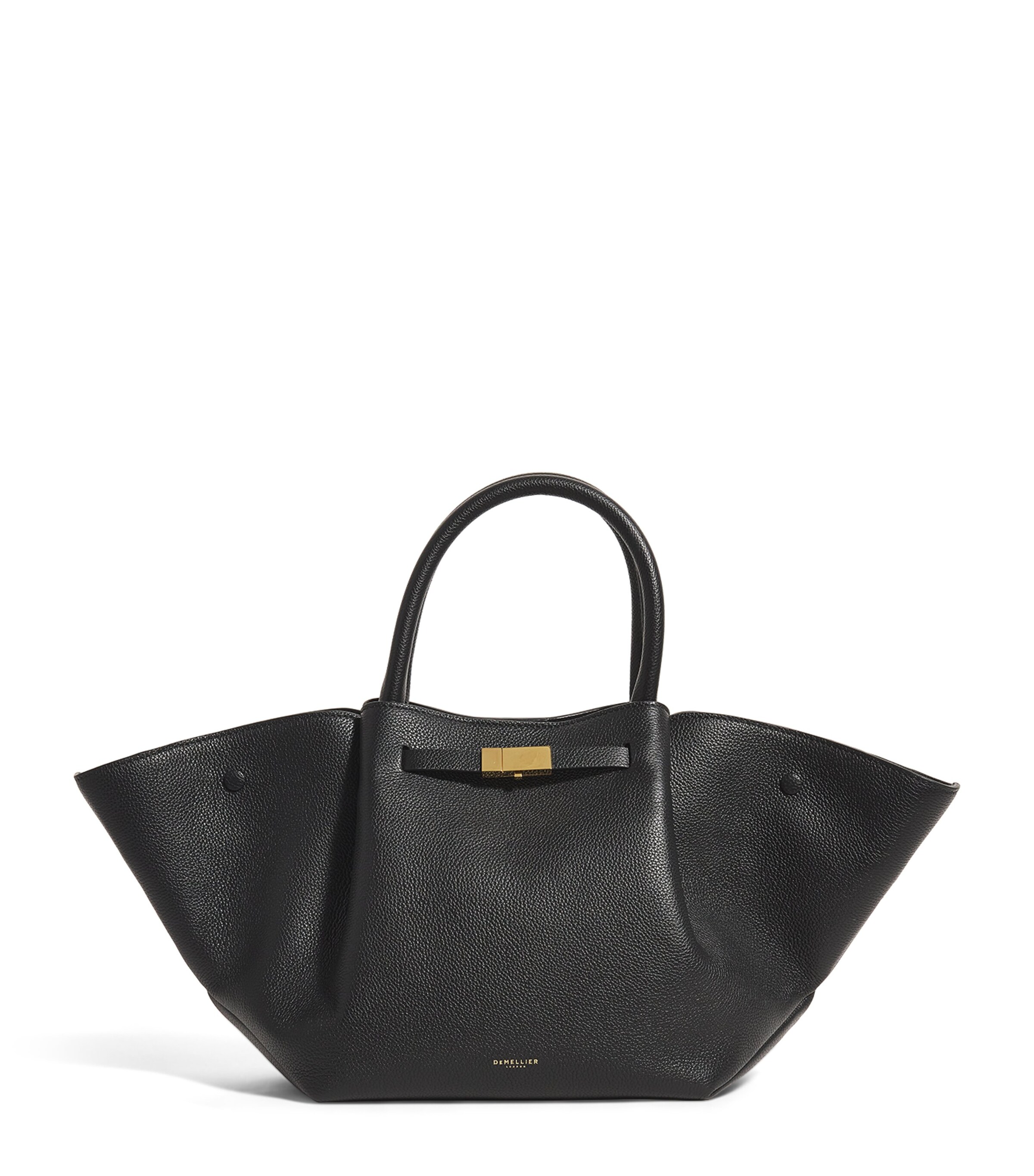 Demellier Midi Leather New York Tote Bag | Harrods US
