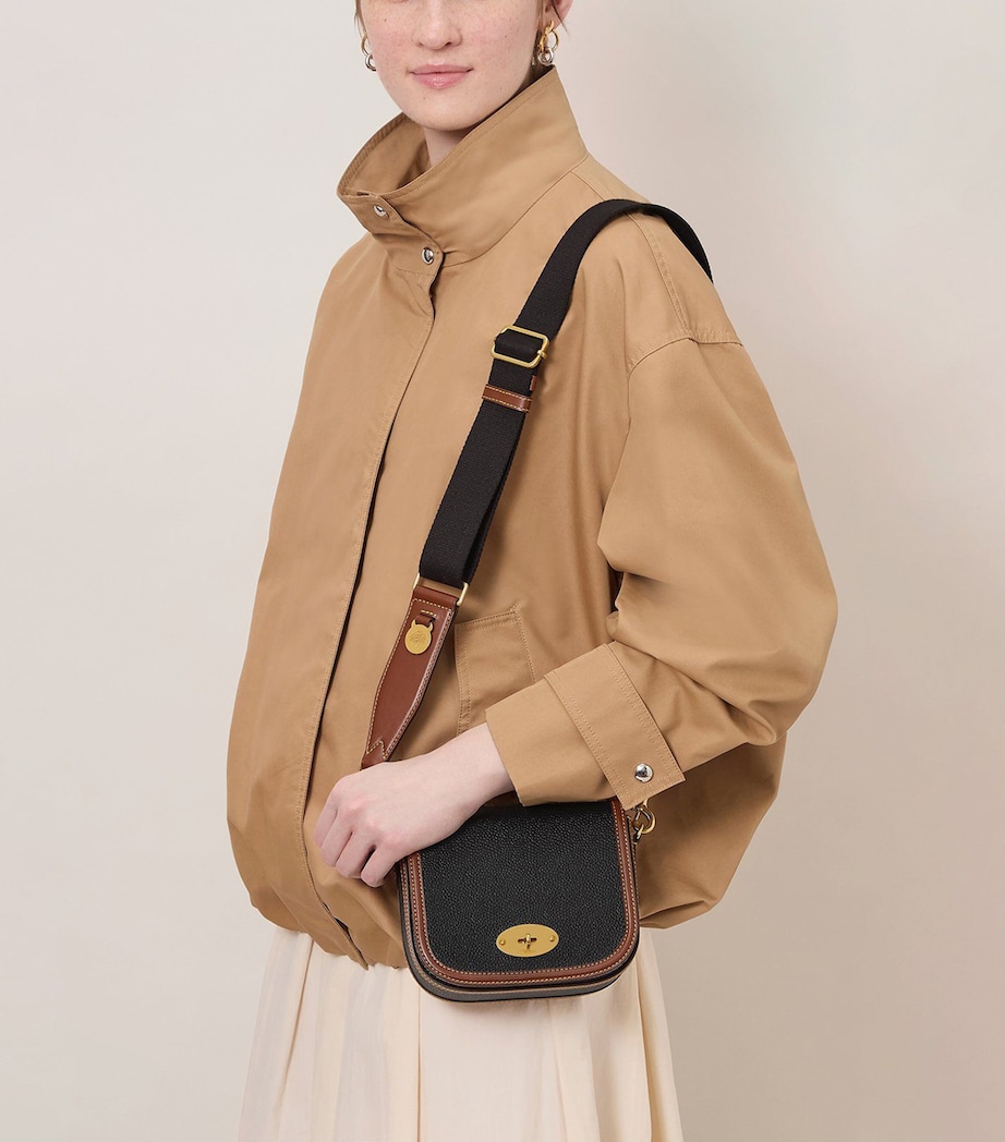 Mulberry Small Darley Cross-Body Bag Black Cognac Image 2