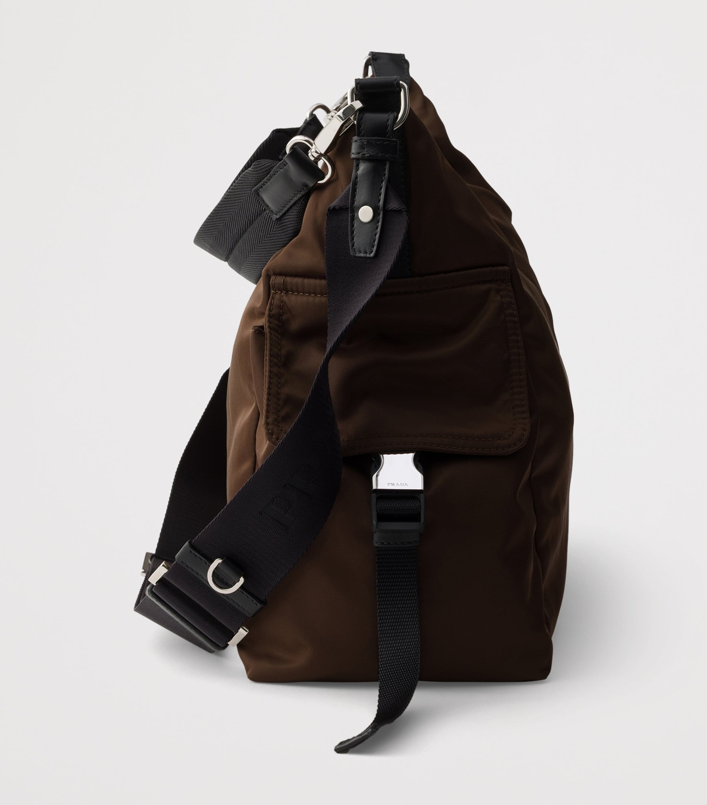 Prada Re-Nylon and Leather Explore Shoulder Bag Image 6