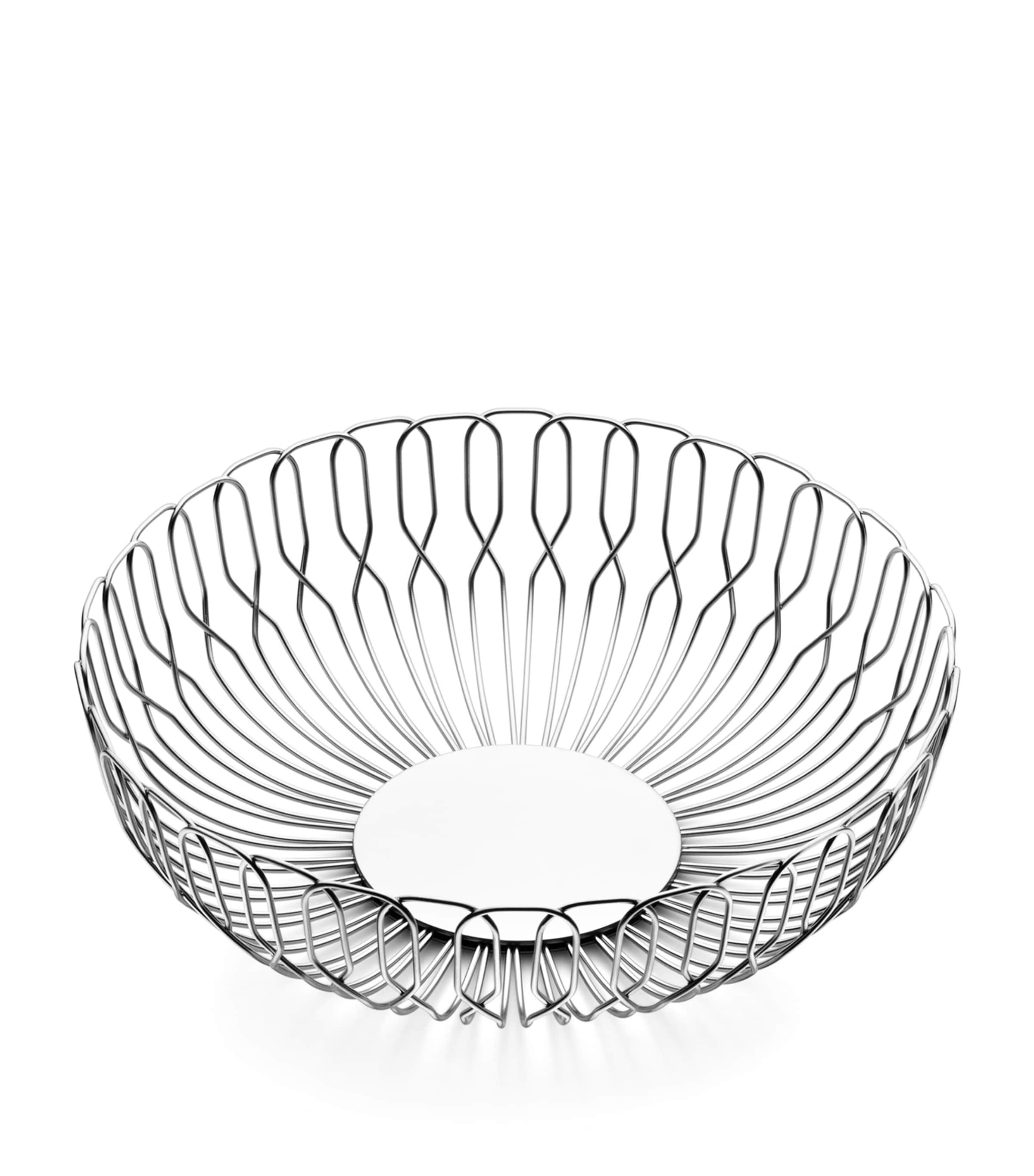 Georg Jensen Alfredo Stainless Steel Bread Basket In Silver