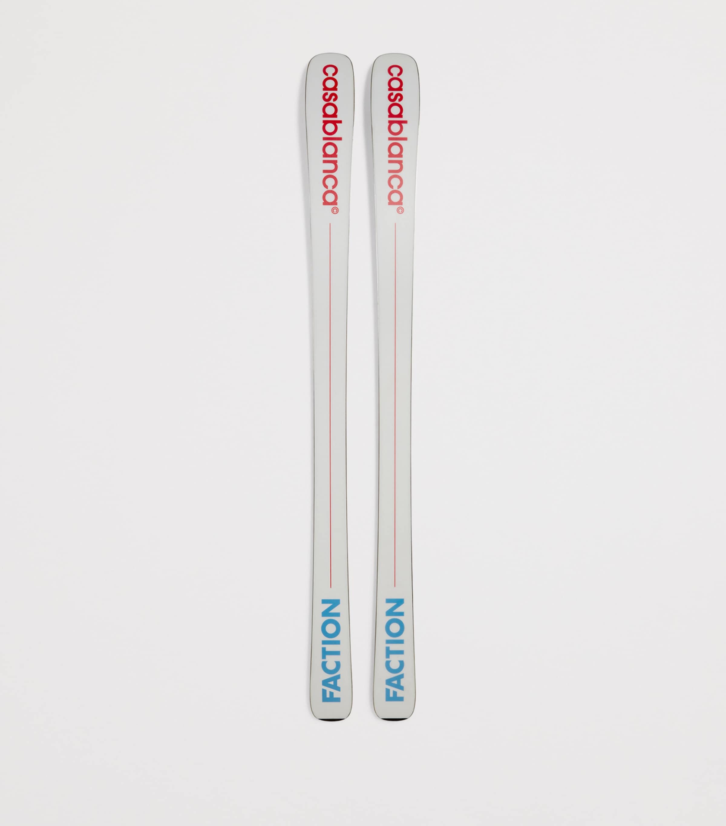 x Faction Fibreglass Gradient Dancer 79 Skis MINT/WHITE Image 2