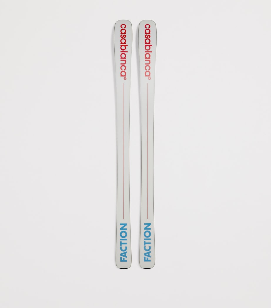 x Faction Fibreglass Gradient Dancer 79 Skis MINT/WHITE Image 2