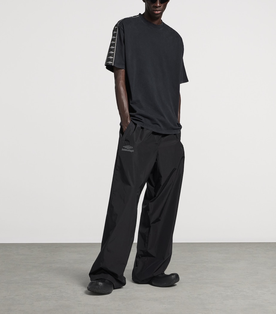 Cotton Logo Strip T-Shirt 1041 Image 2