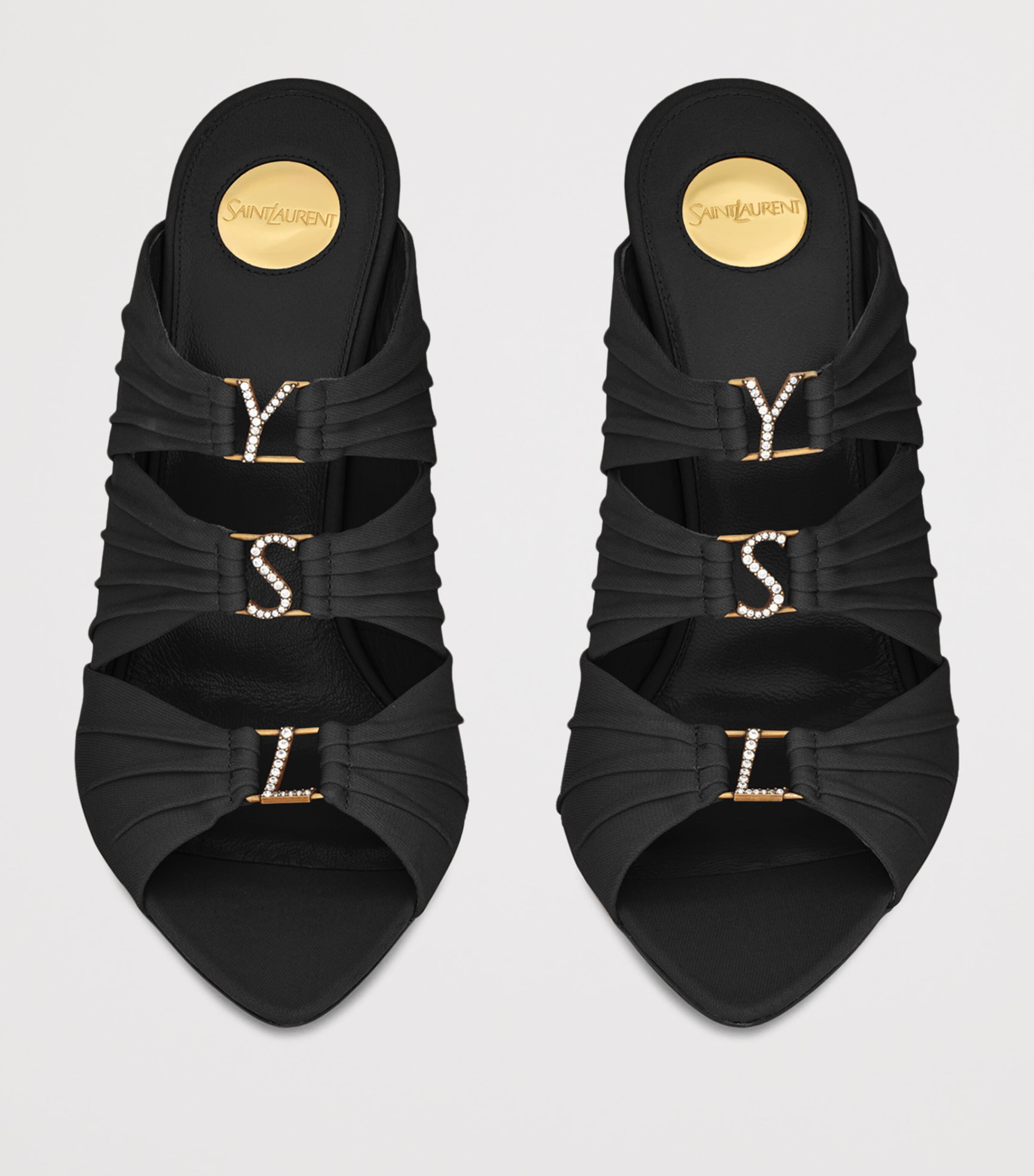 Satin Crepe Emilie Mules 110 1097 Image 2