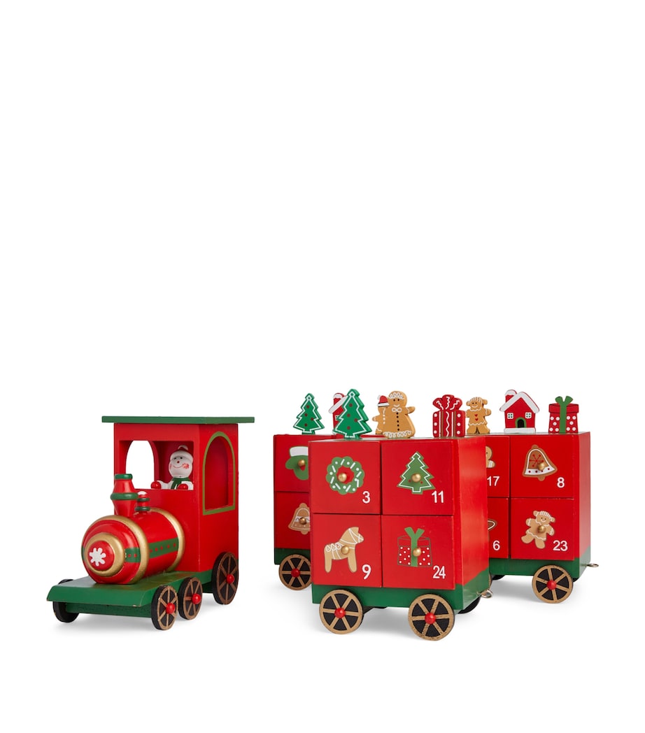 Red Train Advent Calendar RED Image 2
