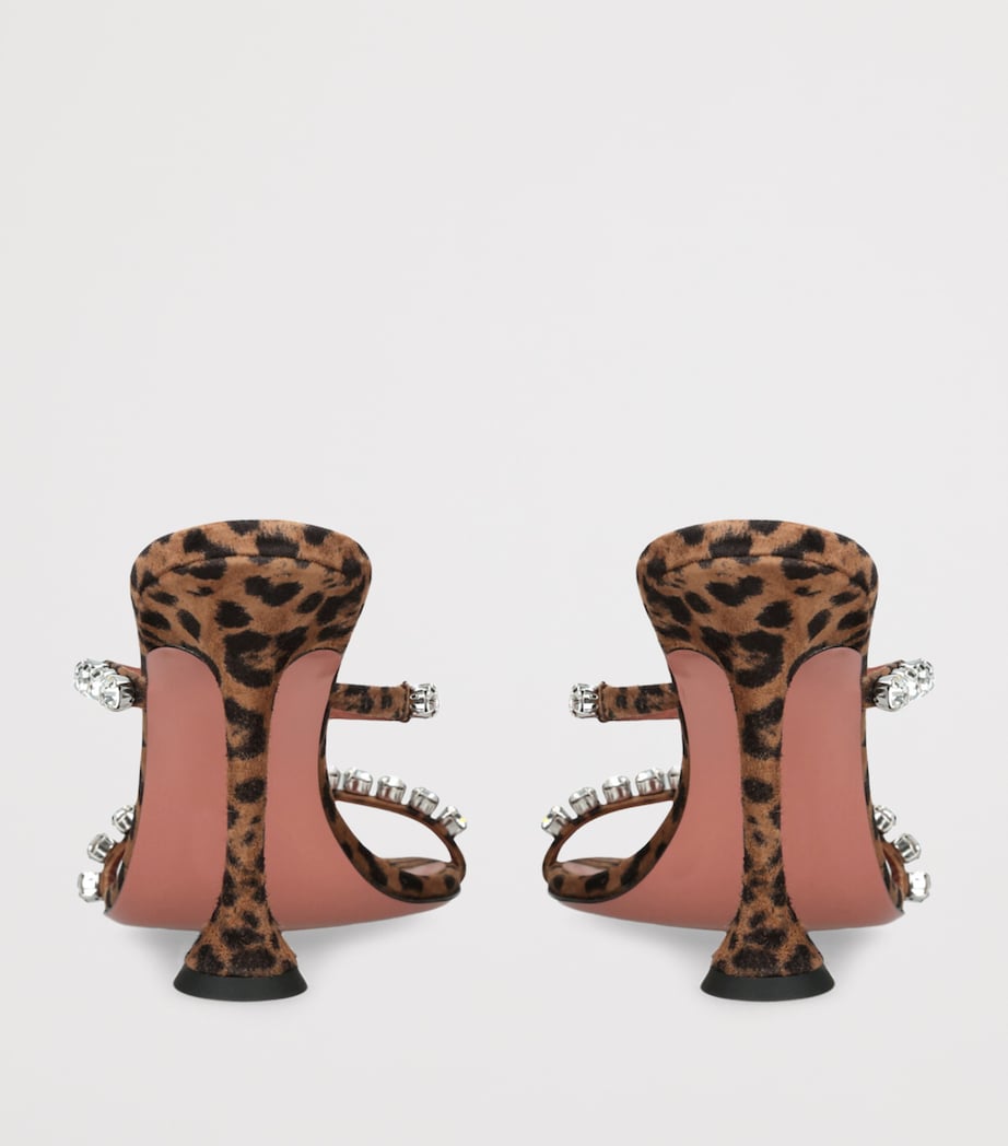 Suede Embellished Gigi Mules 95 BROWN/OTH Image 2