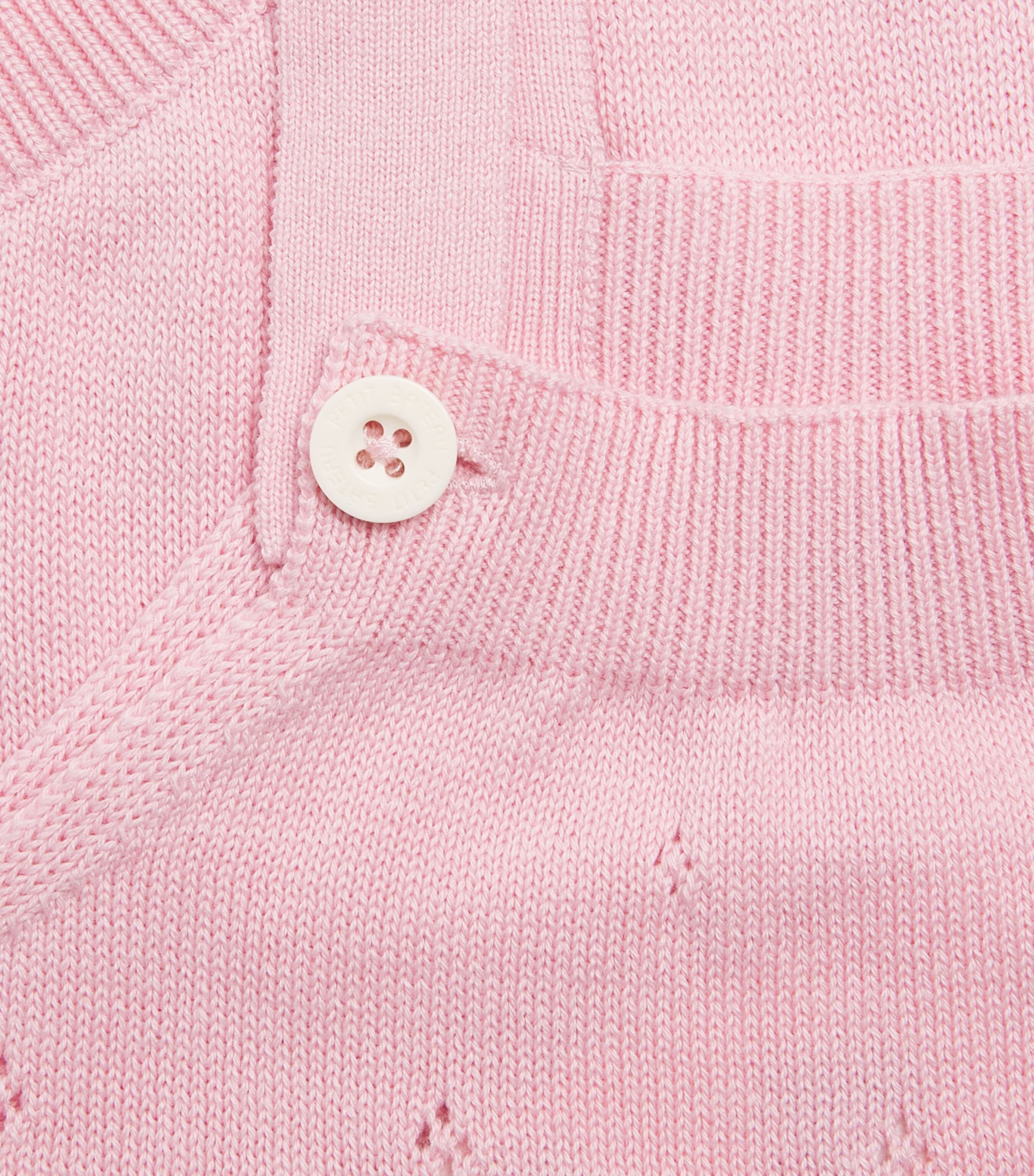 Cotton Pointelle Bodysuit (1-18 Months) MARQUISE Image 3