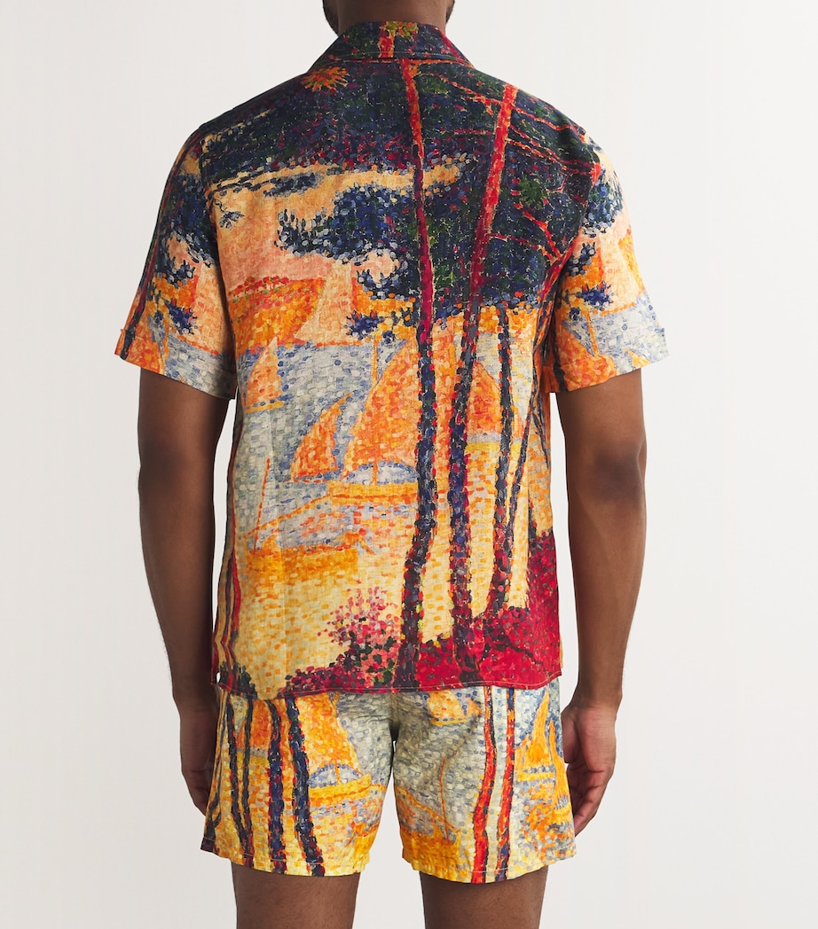 x Paul Signac Linen Chelly Shirt 115 CORN Image 4