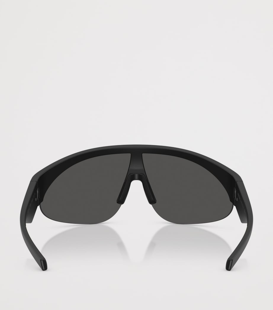Moncler Myrr Oval Sunglasses Black Image 4