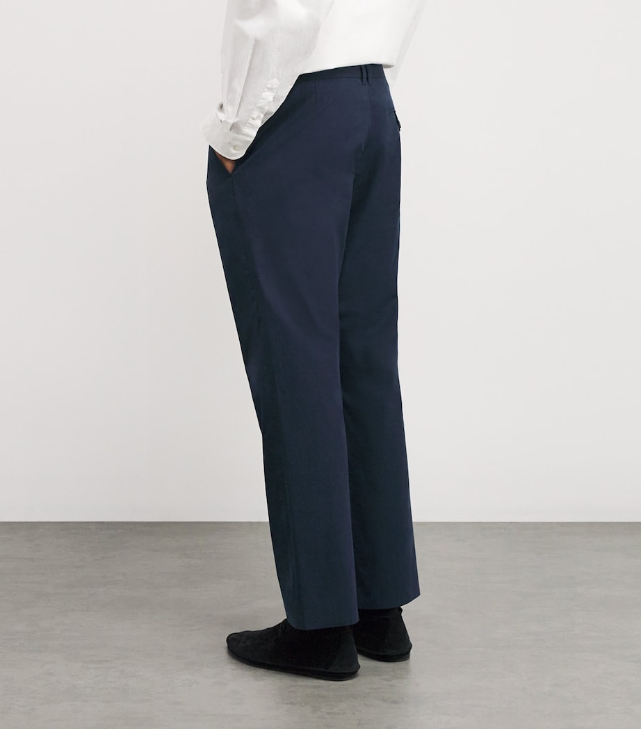 Cotton Lerio Trousers DARK NAVY Image 4