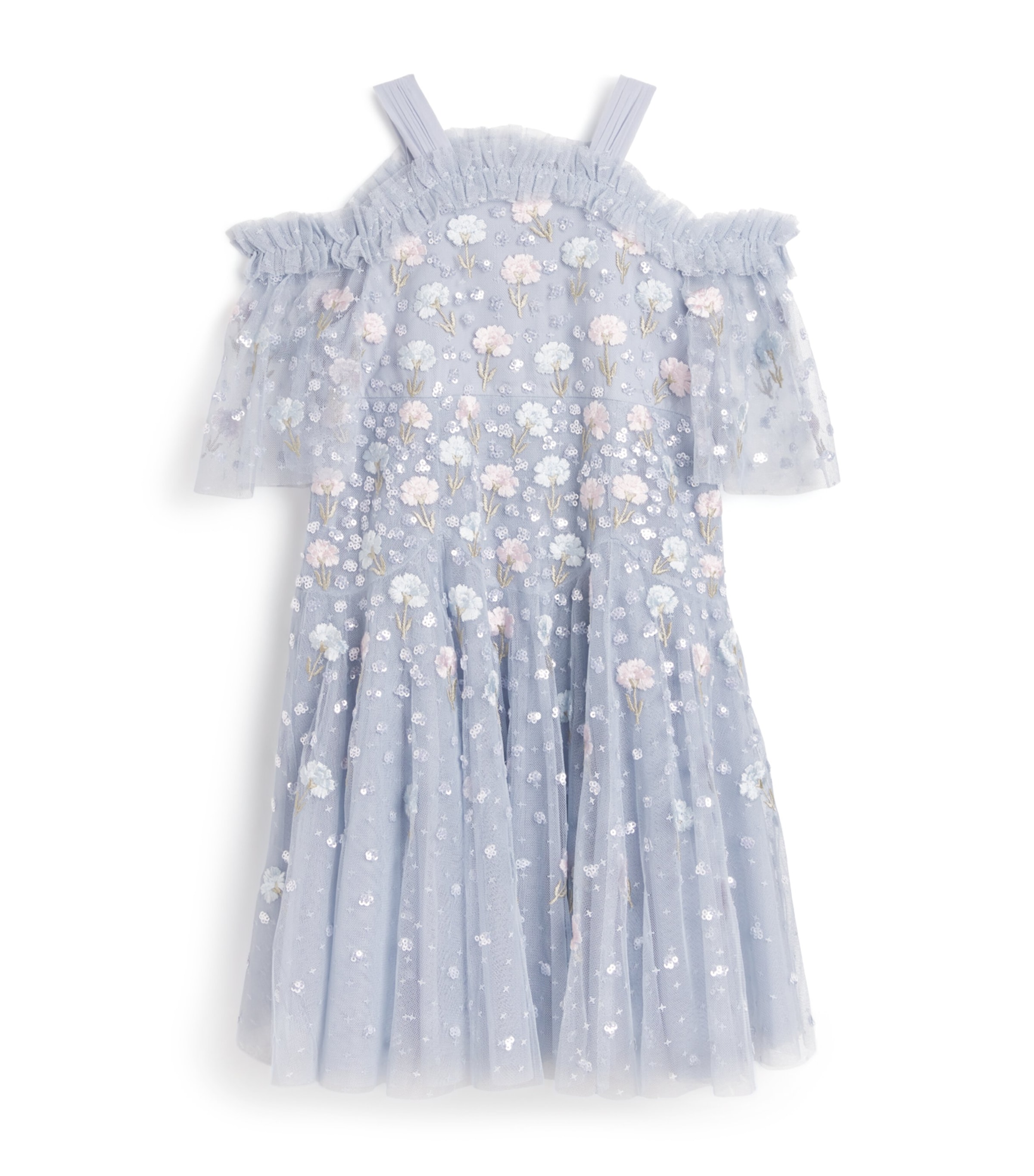 Tulle Dandelion Ditsy Dress (4-6 Years) SLGSKYLIGHT Image 1