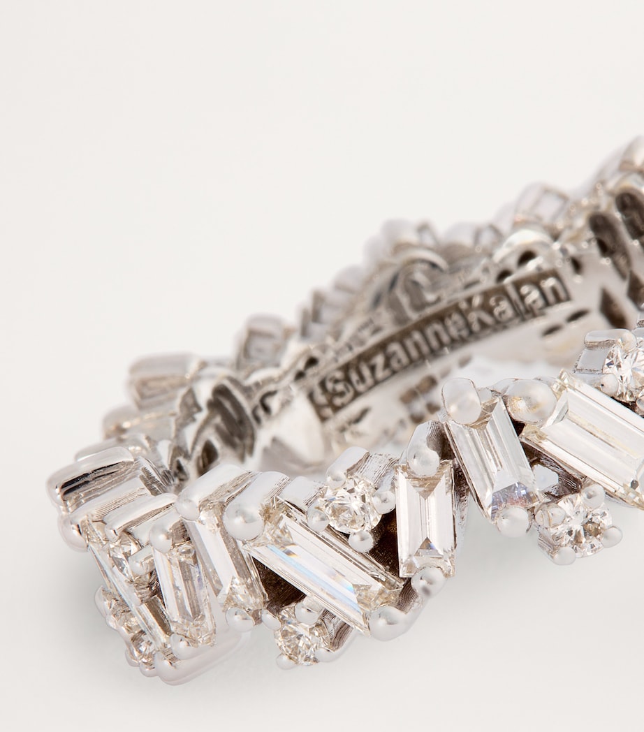 White Gold and Diamond Frenzy Ring (Size 5.5) 18K WG/WD Image 6