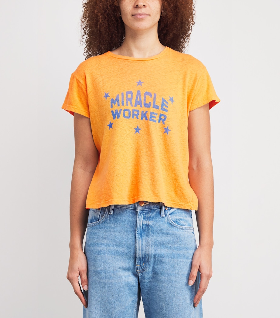 Cotton-Linen The Sinful Graphic T-Shirt RAC MIRACLE WOR Image 3