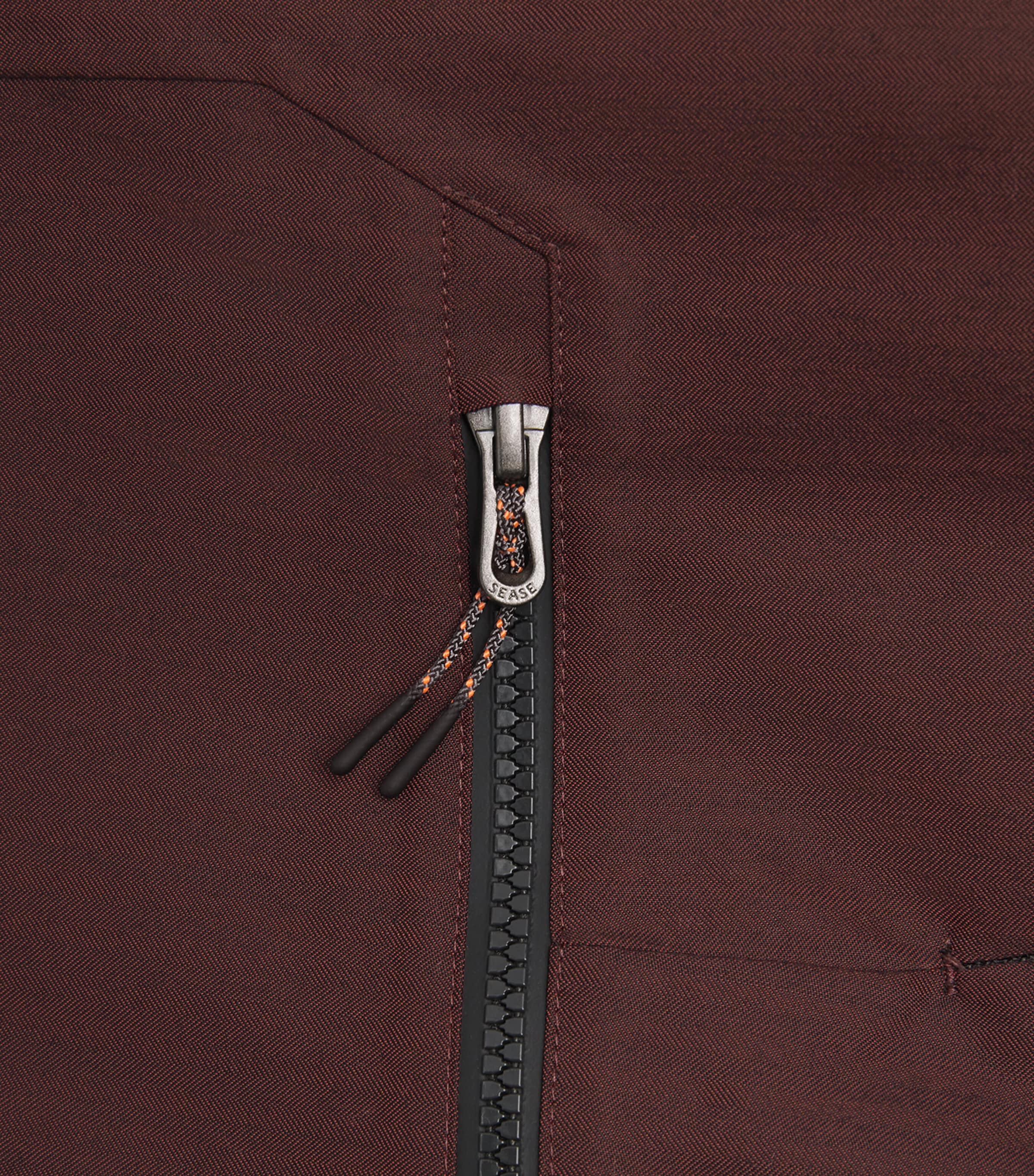 Sease Mens Wool-Blend Solaro Ski Trousers Red Gum Image 6