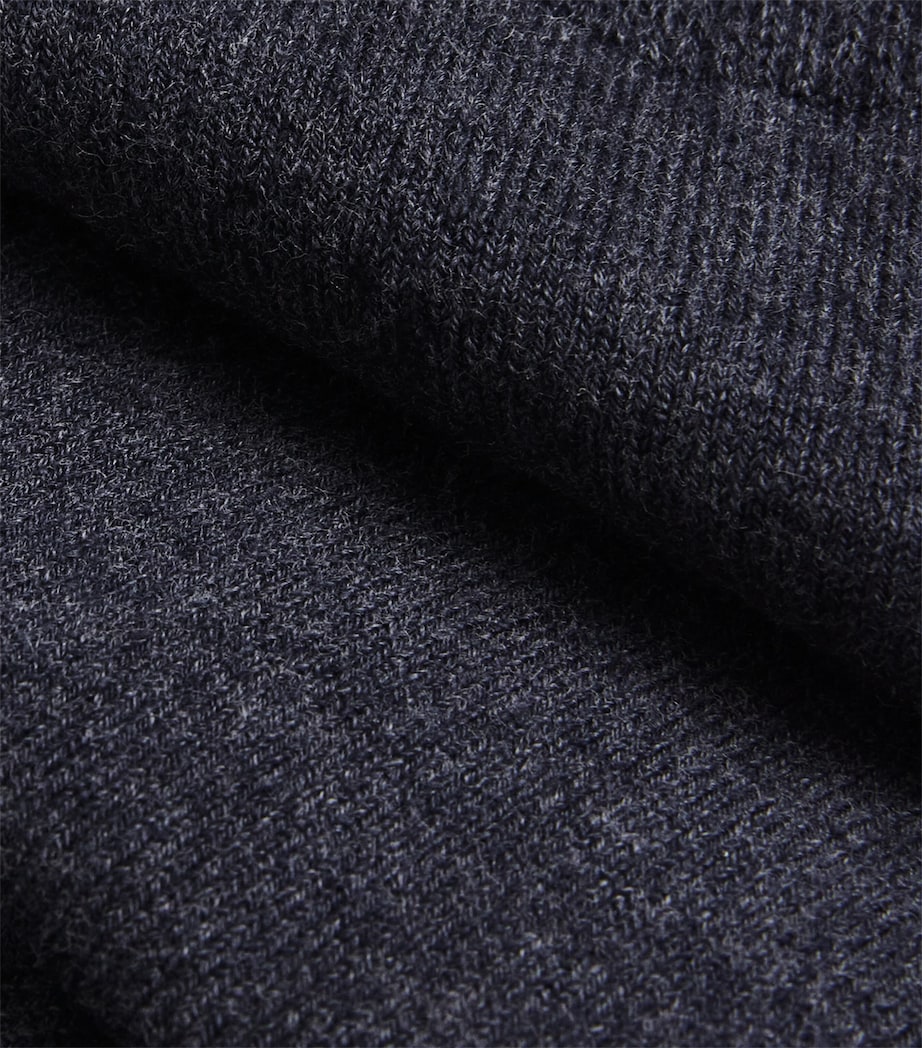 Falke Womens Cotton-Blend Family Socks Dark Blue Me Image 2