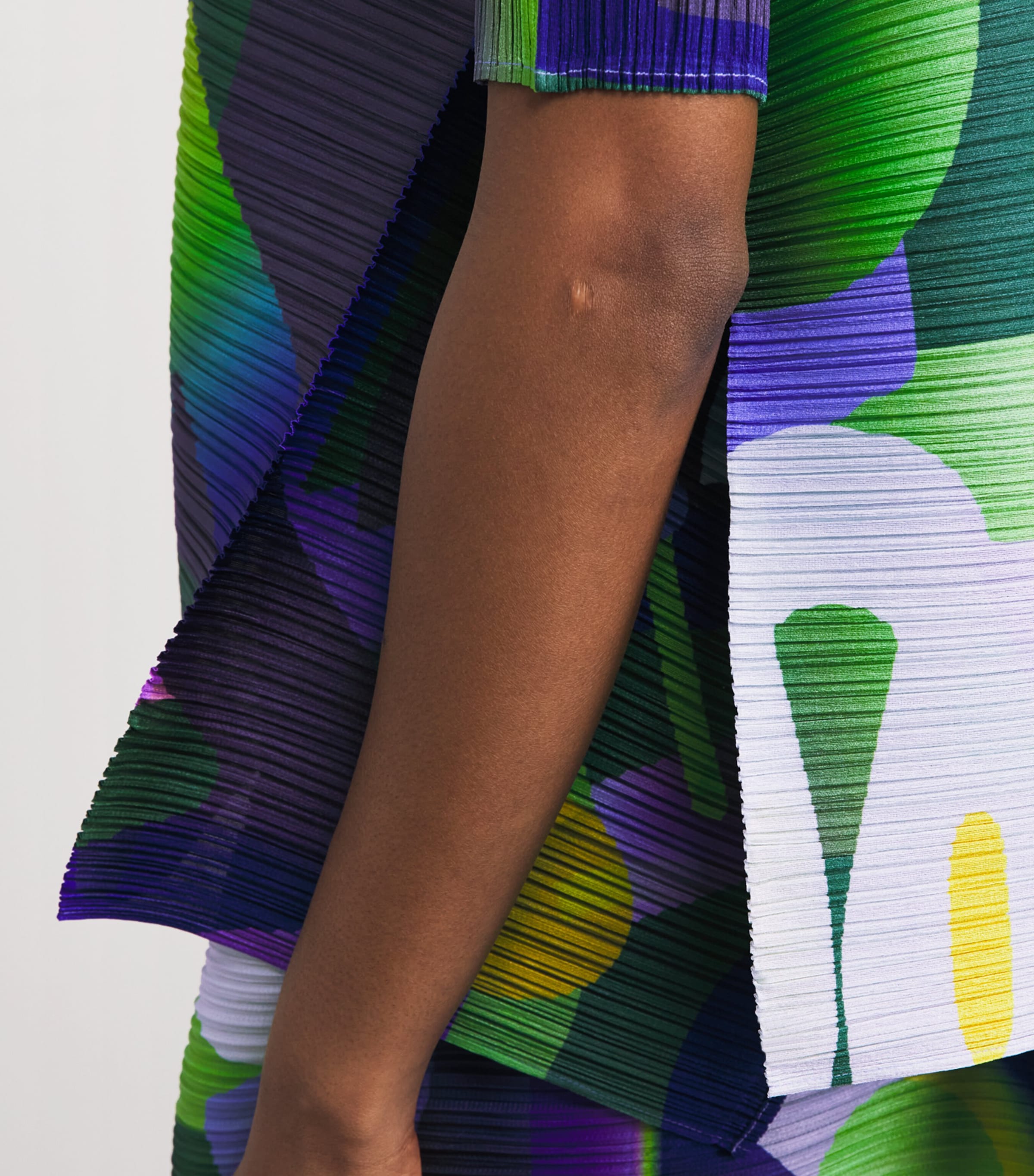 Pleats Please Issey Miyake Womens Playground Top Purple Image 3
