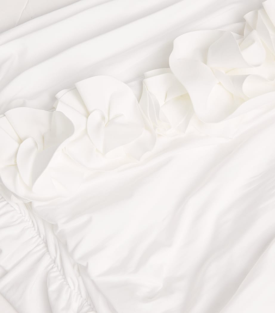 Off-The-Shoulder Selvaggio Mini Dress WHT/OFF WHITE Image 5