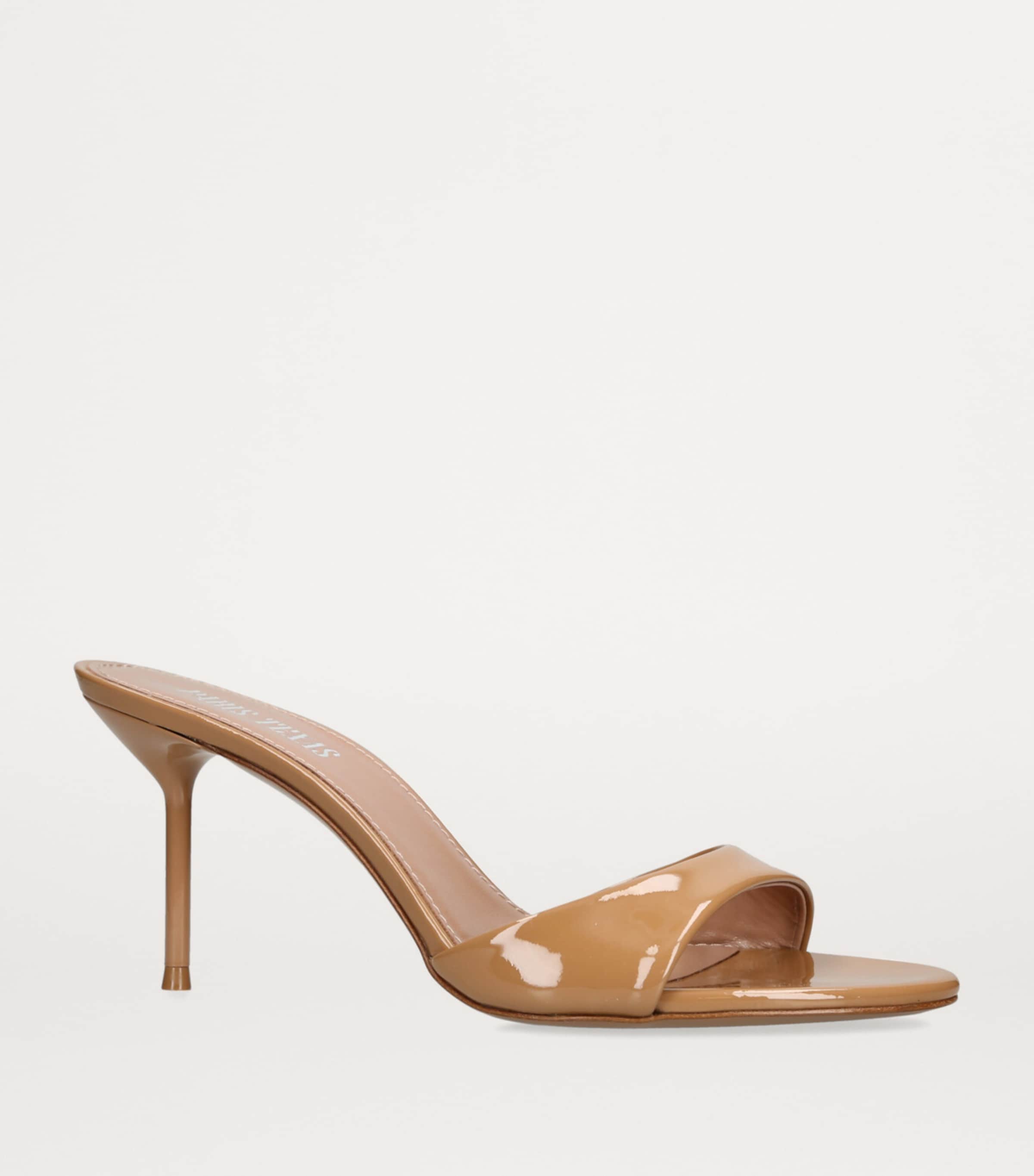 【関税込み】Paris Texas ゴールド Lidia 70 ミュール Gold mirrored leather mule - Paris Texas – Paris Texas US