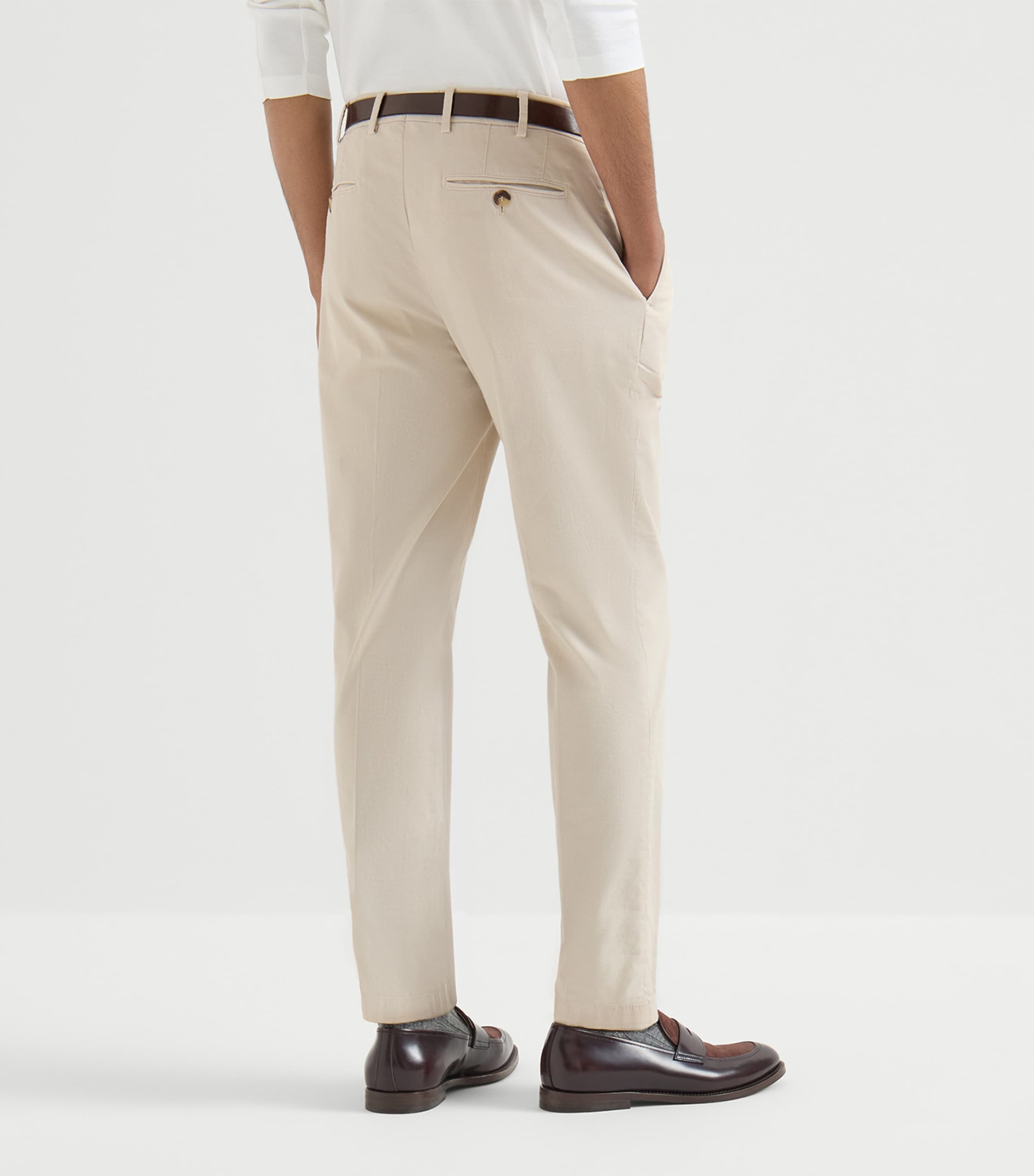 Brunello Cucinelli Mens M289LI1770C6233 DYED PANTS. Image 5