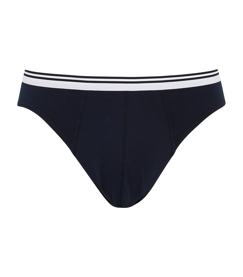 Pure Comfort Briefs 447 NAVY Image 1