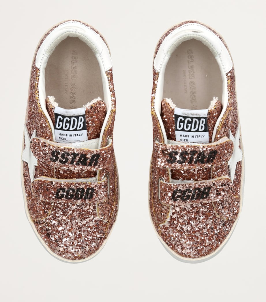 Glitter Old School Sneakers BRONZE Image 4