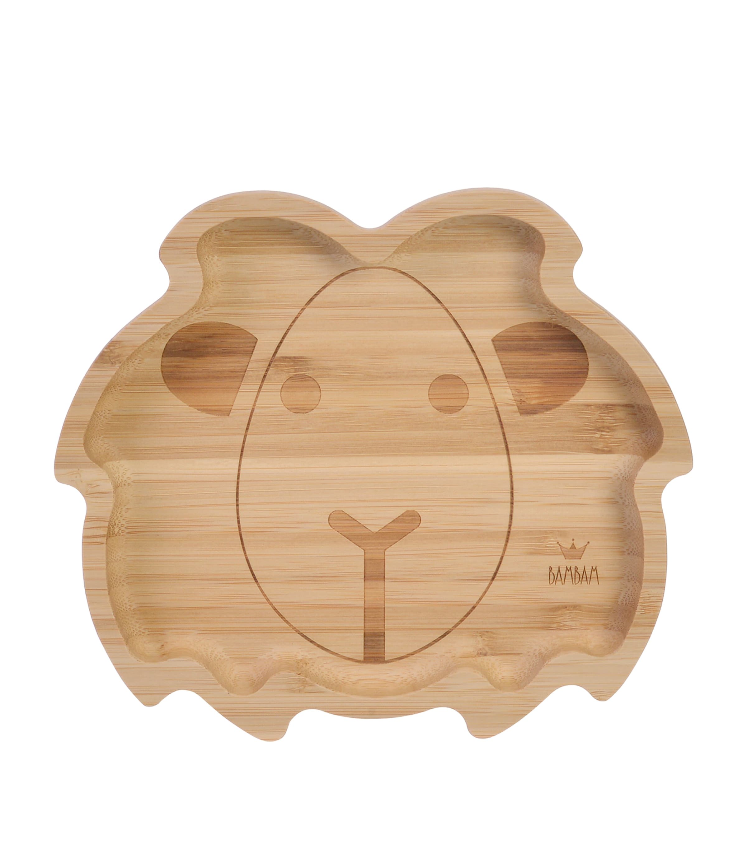 Bamboo Lion Plate NEUTRAL Image 1