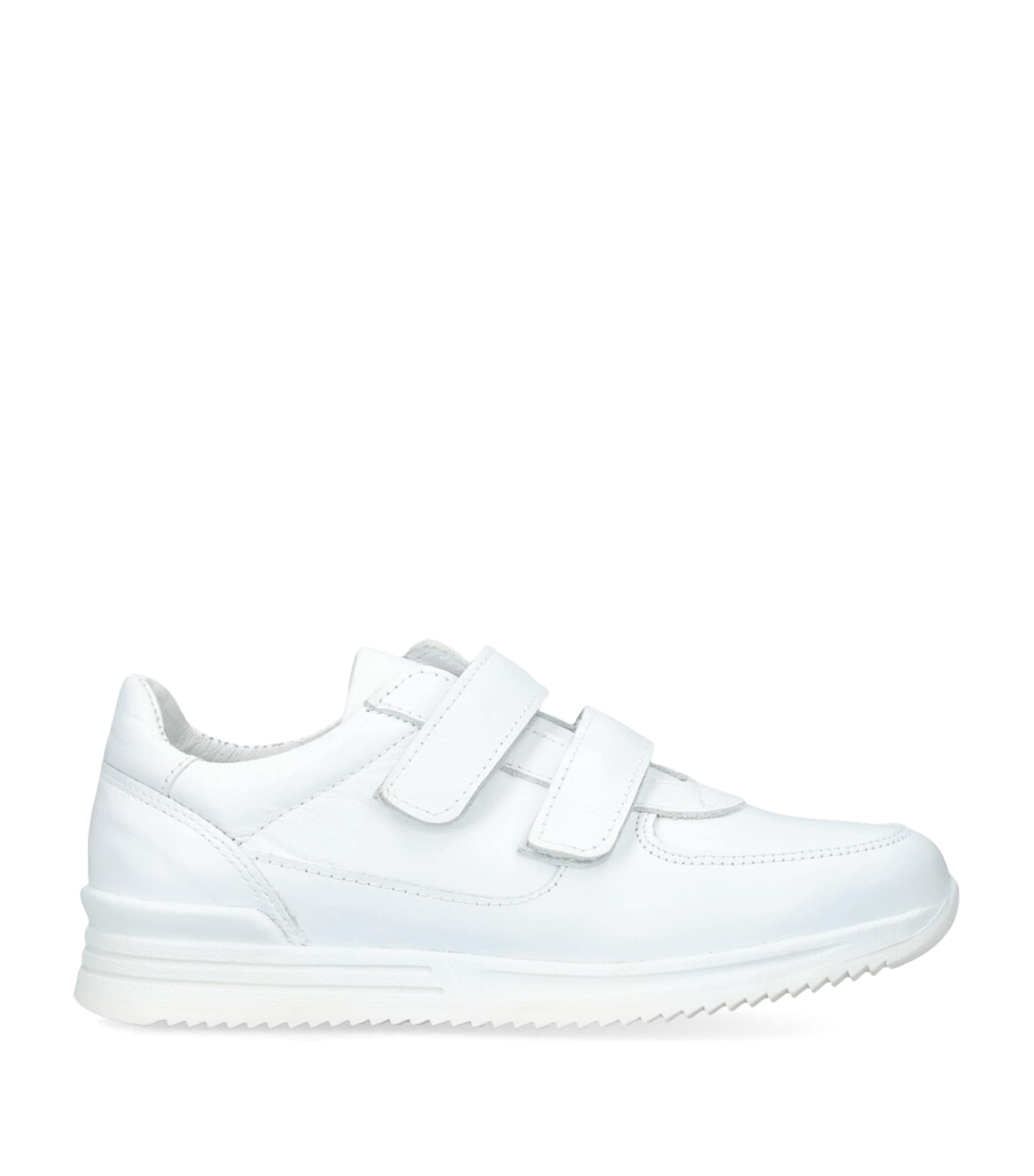 Papouelli Leather Speedy Sneakers In White