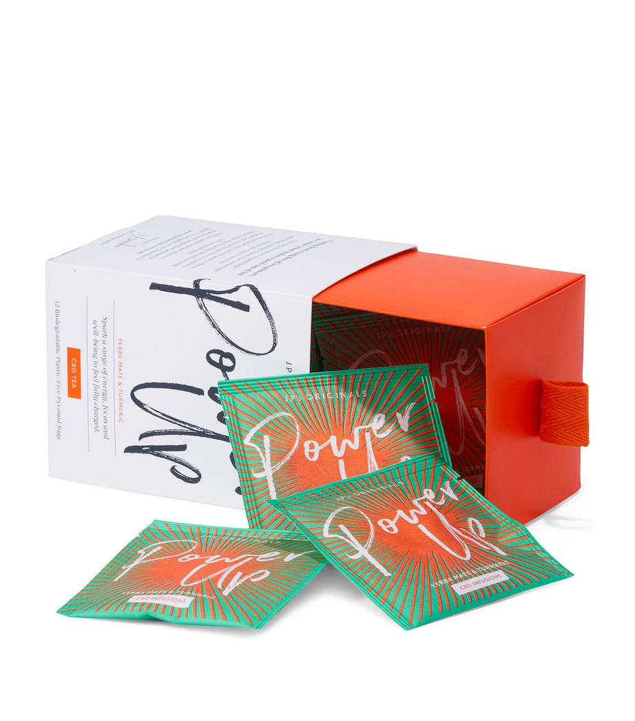 Power Up Water-Soluble Tea Pyramids (121g) NO COLOUR Image 2