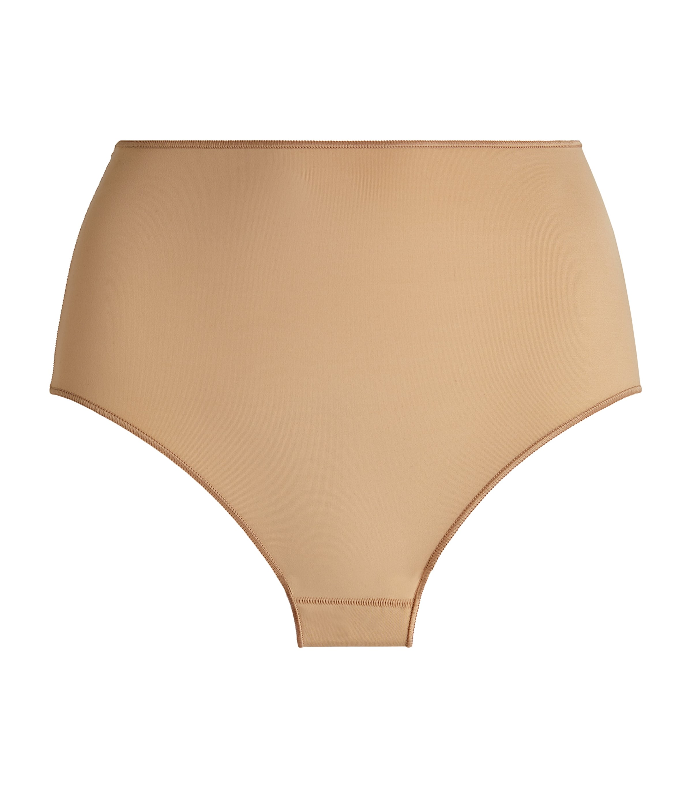 Maison Lejaby Invisibles High-waist Briefs In Brown