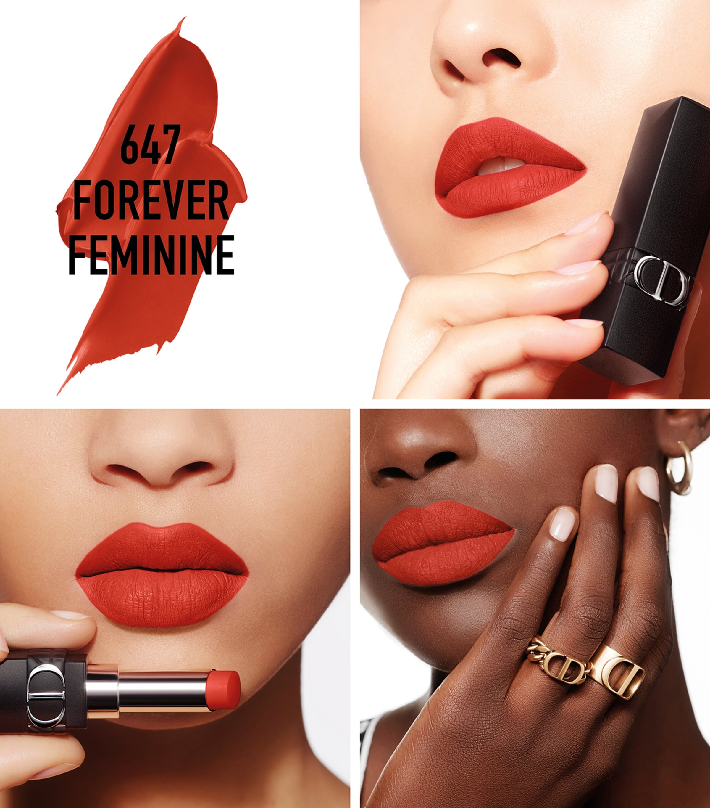 DIOR Rouge Dior Forever Lipstick Forever Feminine Image 2