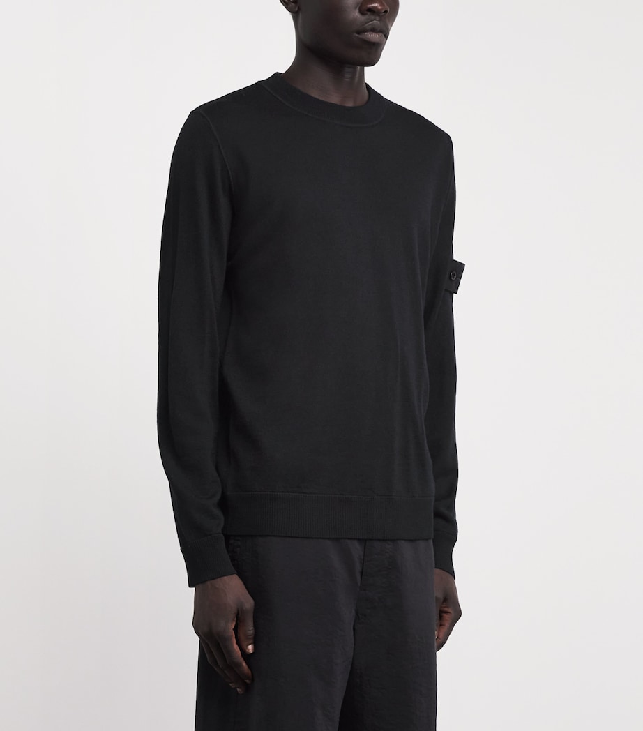 Virgin Wool Ghost Sweater V0029 Image 4