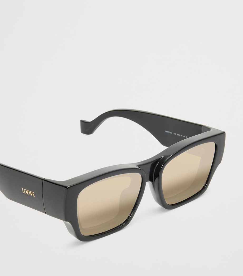 x Paula's Ibiza Square Sunglasses BLACK/SILVER Image 4
