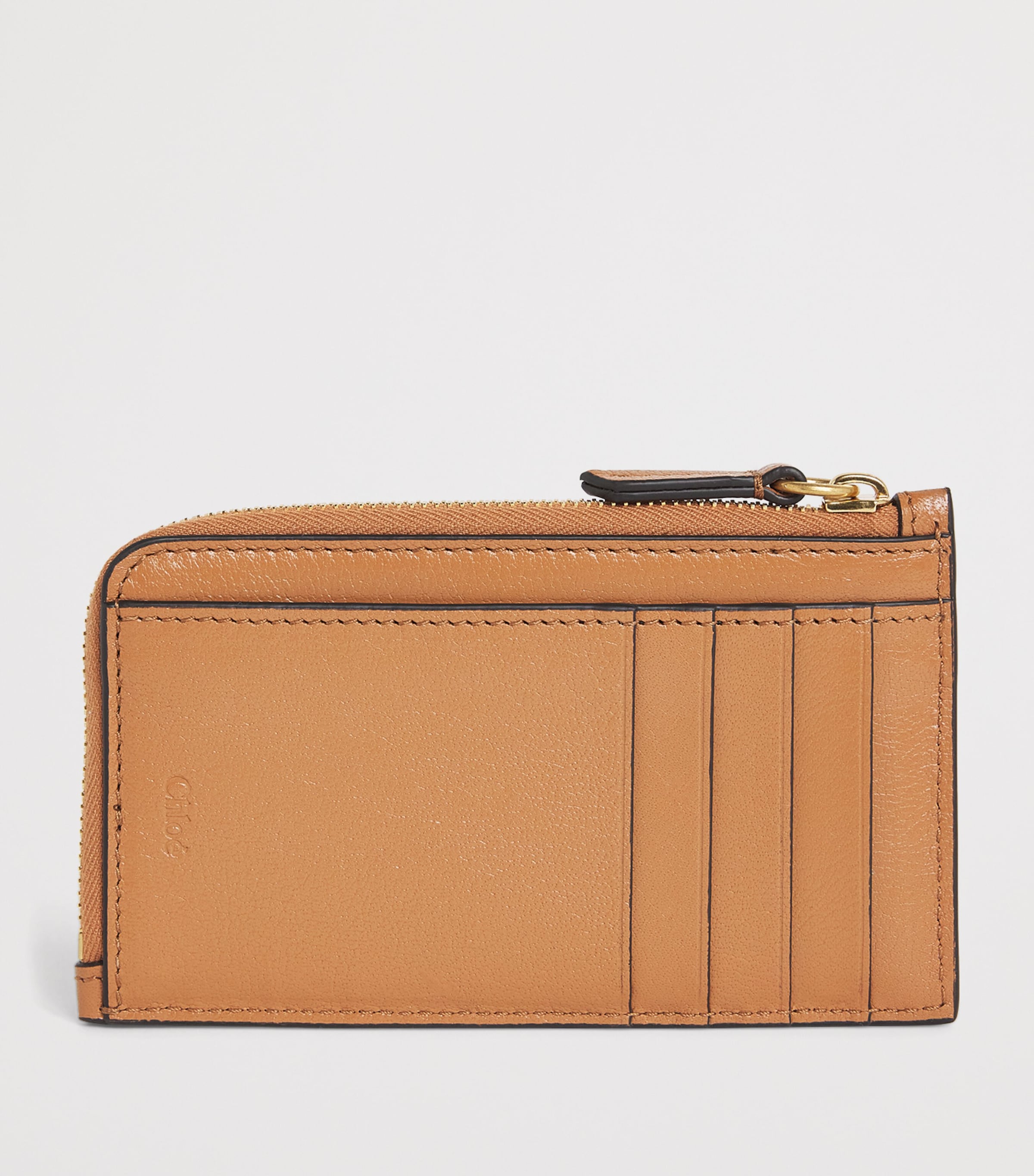 Chloé Small Grained Leather Paddington Purse Mustang Brown Image 2