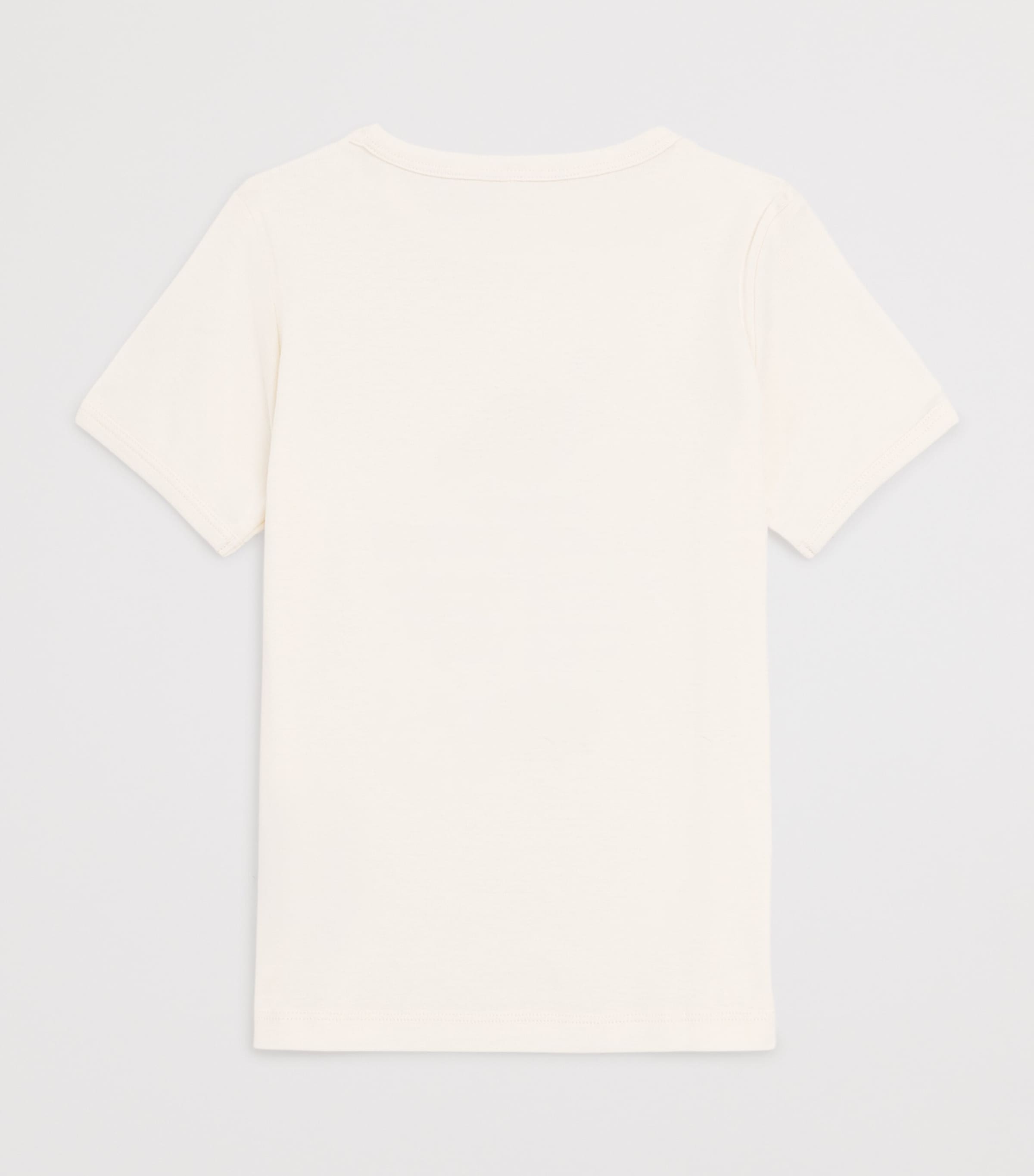 Mini Rodini Cotton Space Tour T-Shirt (3-11 Years) Off White Image 2