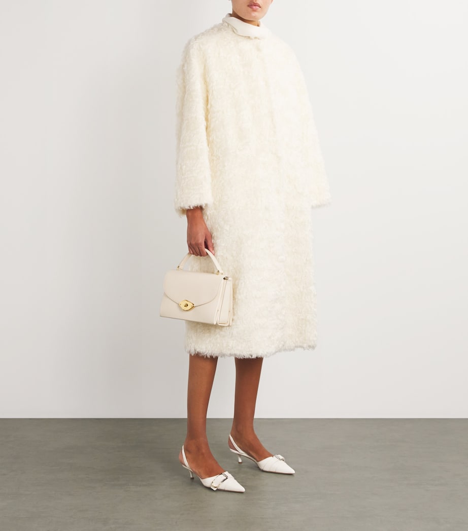 Voyou Slingback Heels 45 WHITE Image 5