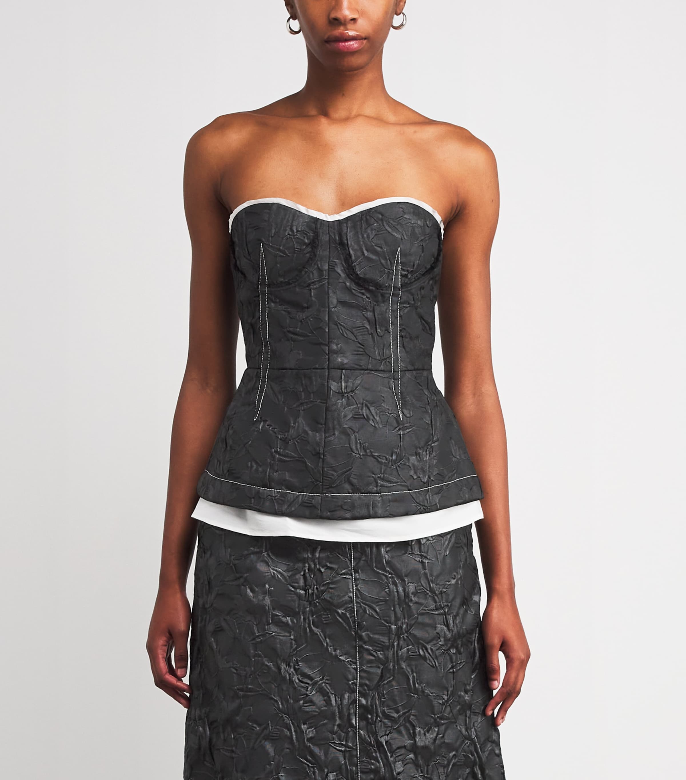 Zander Bustier Top BLACK Image 3