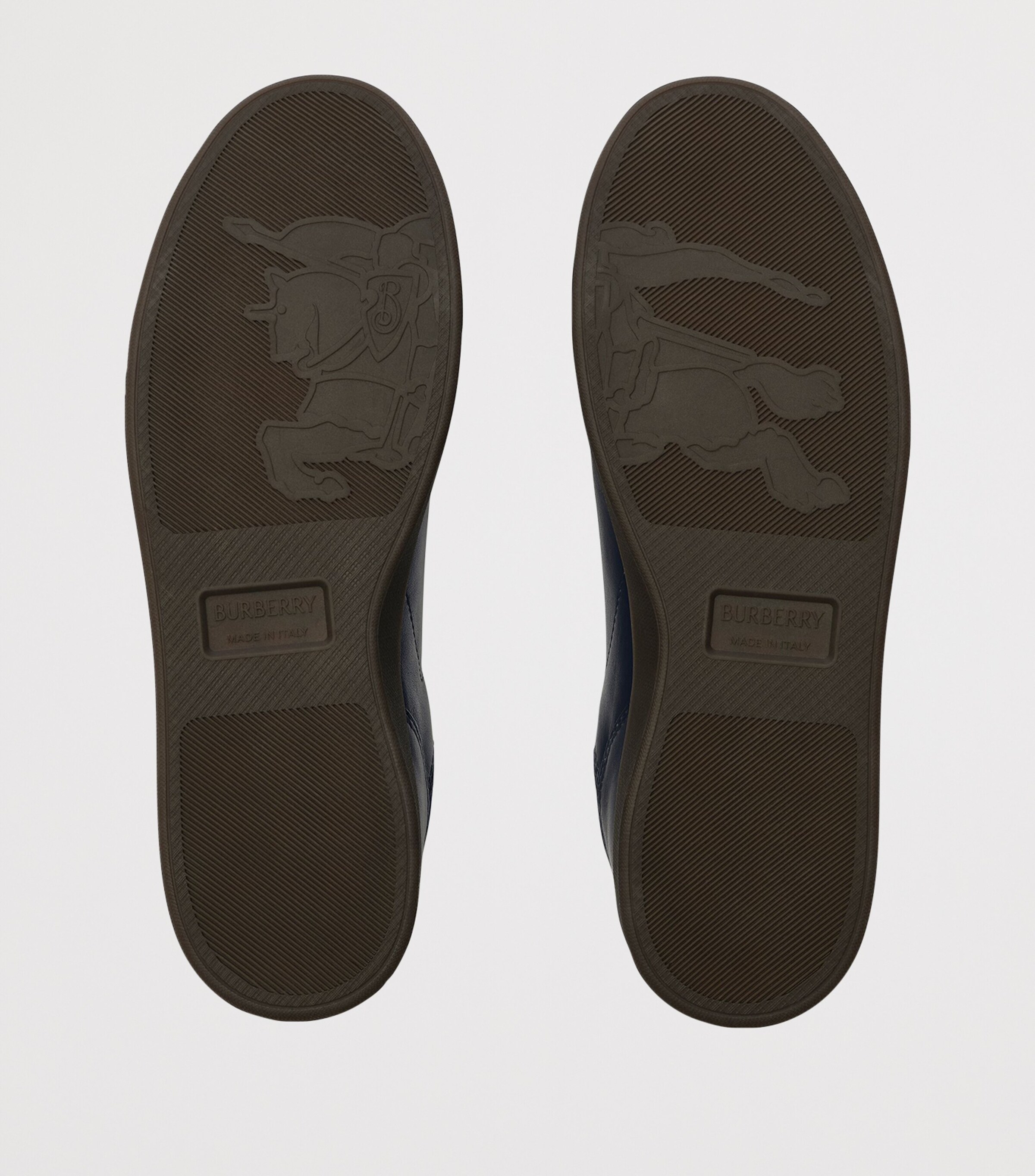 Burberry Leather-Suede Set Sneakers Midnightnocturneblu Image 5