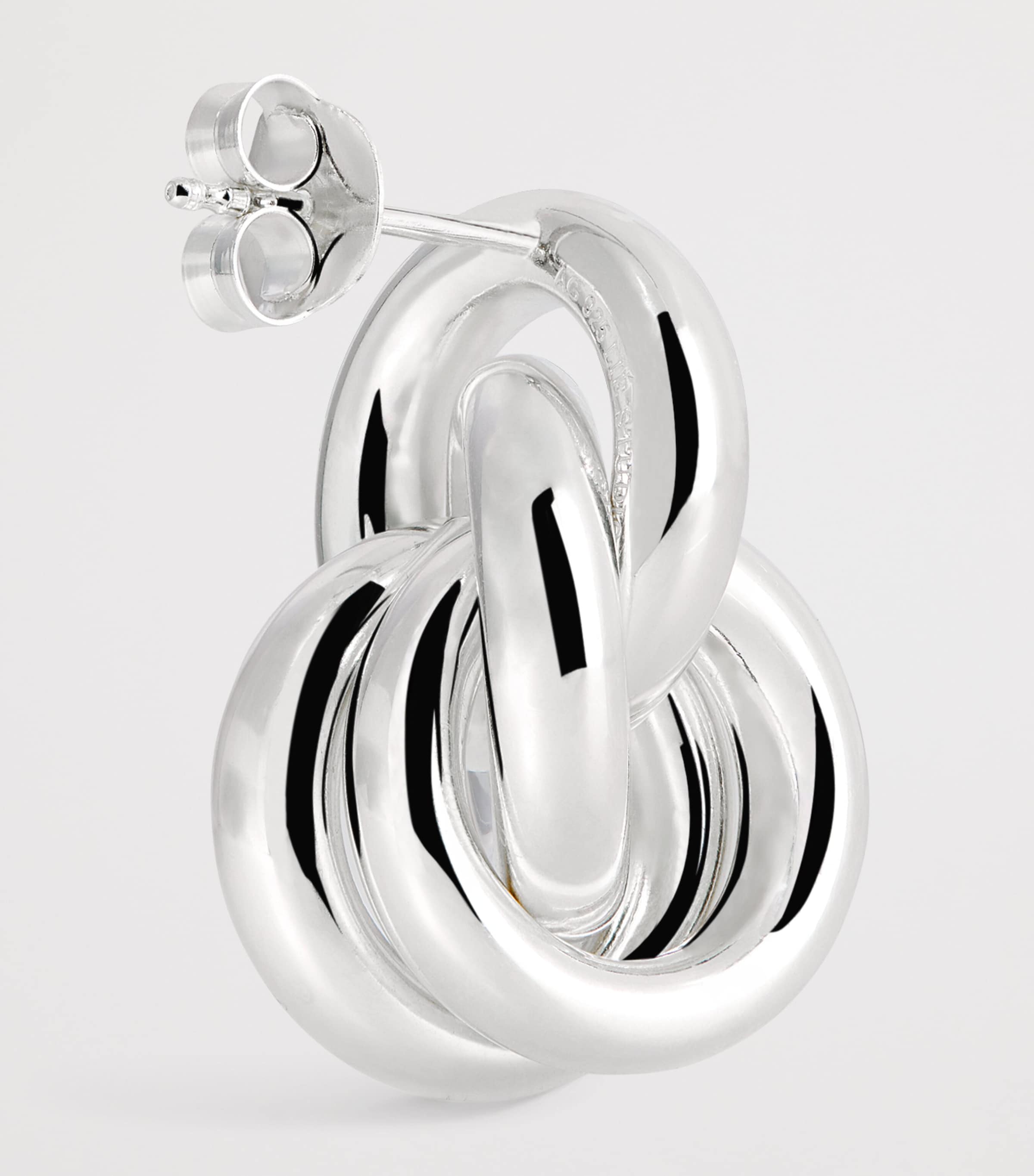 Sterling Silver The Vera Earrings SILVER Image 4