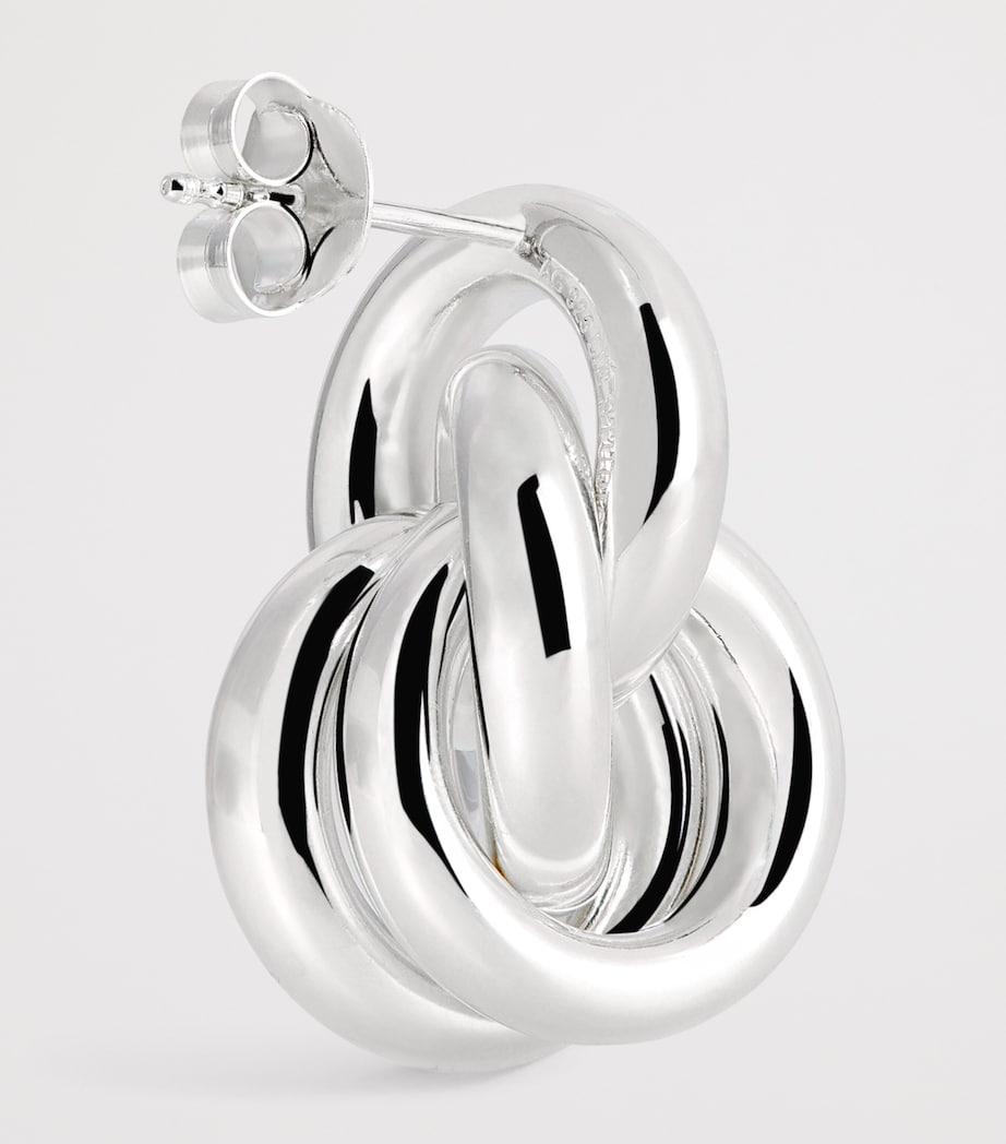 Sterling Silver The Vera Earrings SILVER Image 4